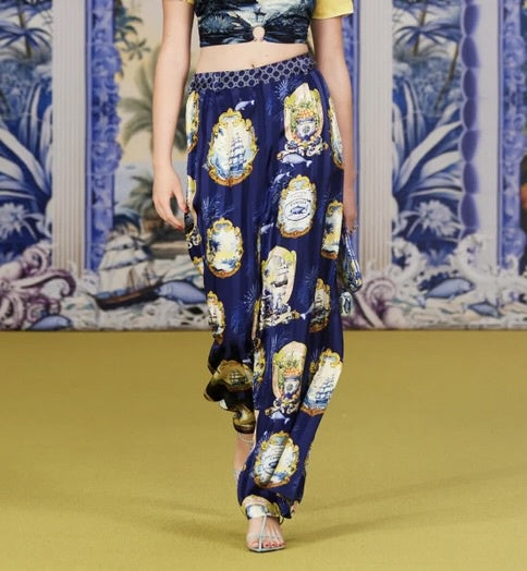 Wide Leg Waisted Pant Song Of Saint Anthony