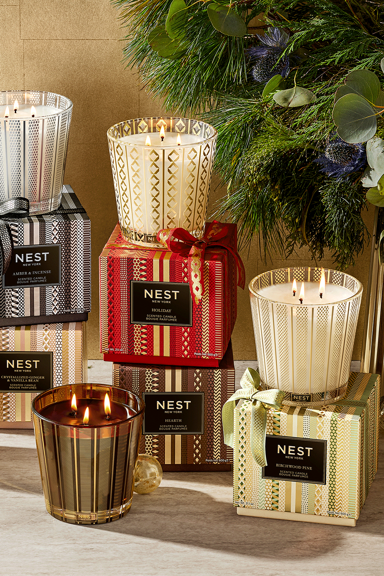 Birchwood & Pine 3 Wick Candle