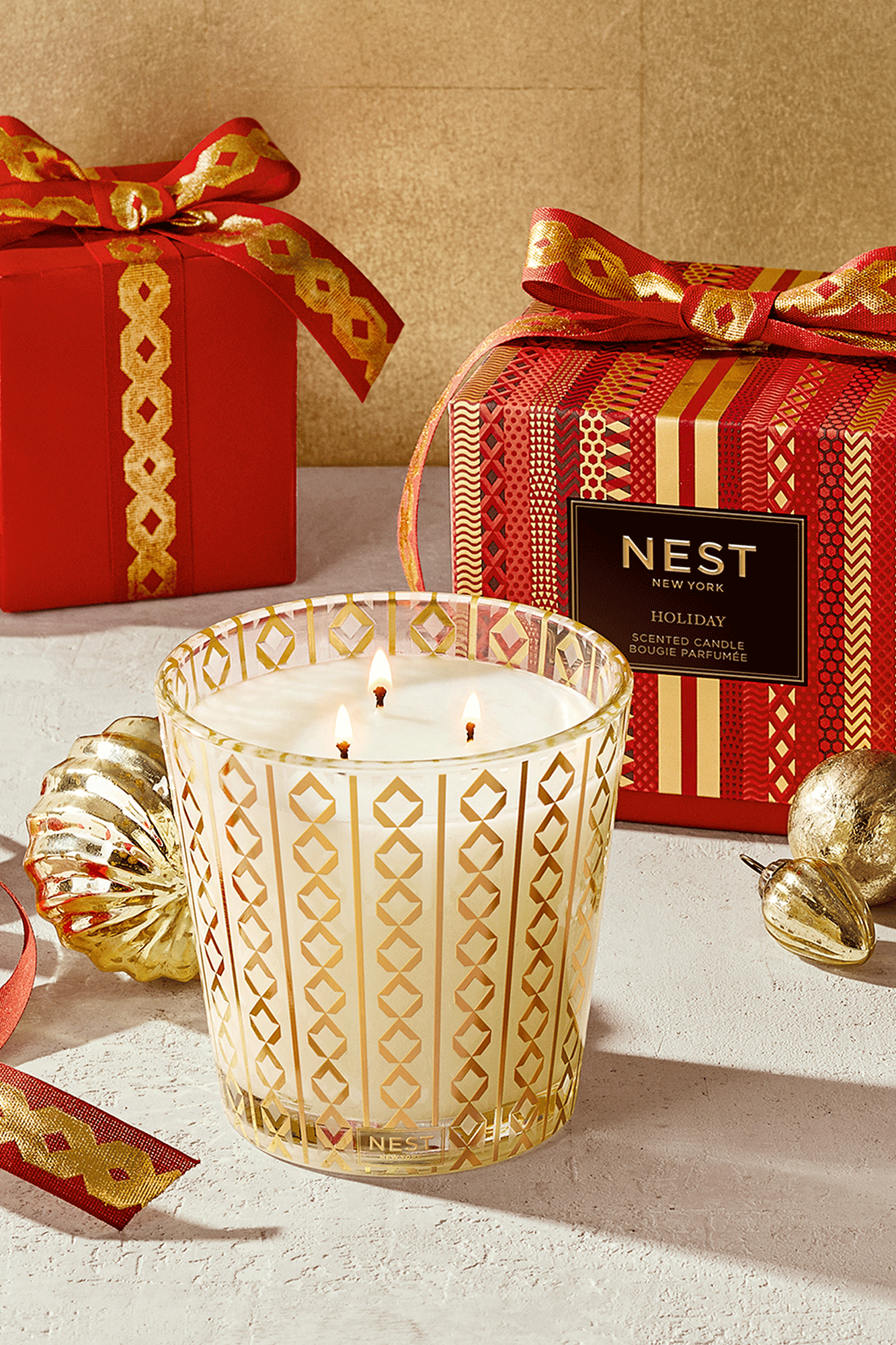 Holiday 3 Wick Candle