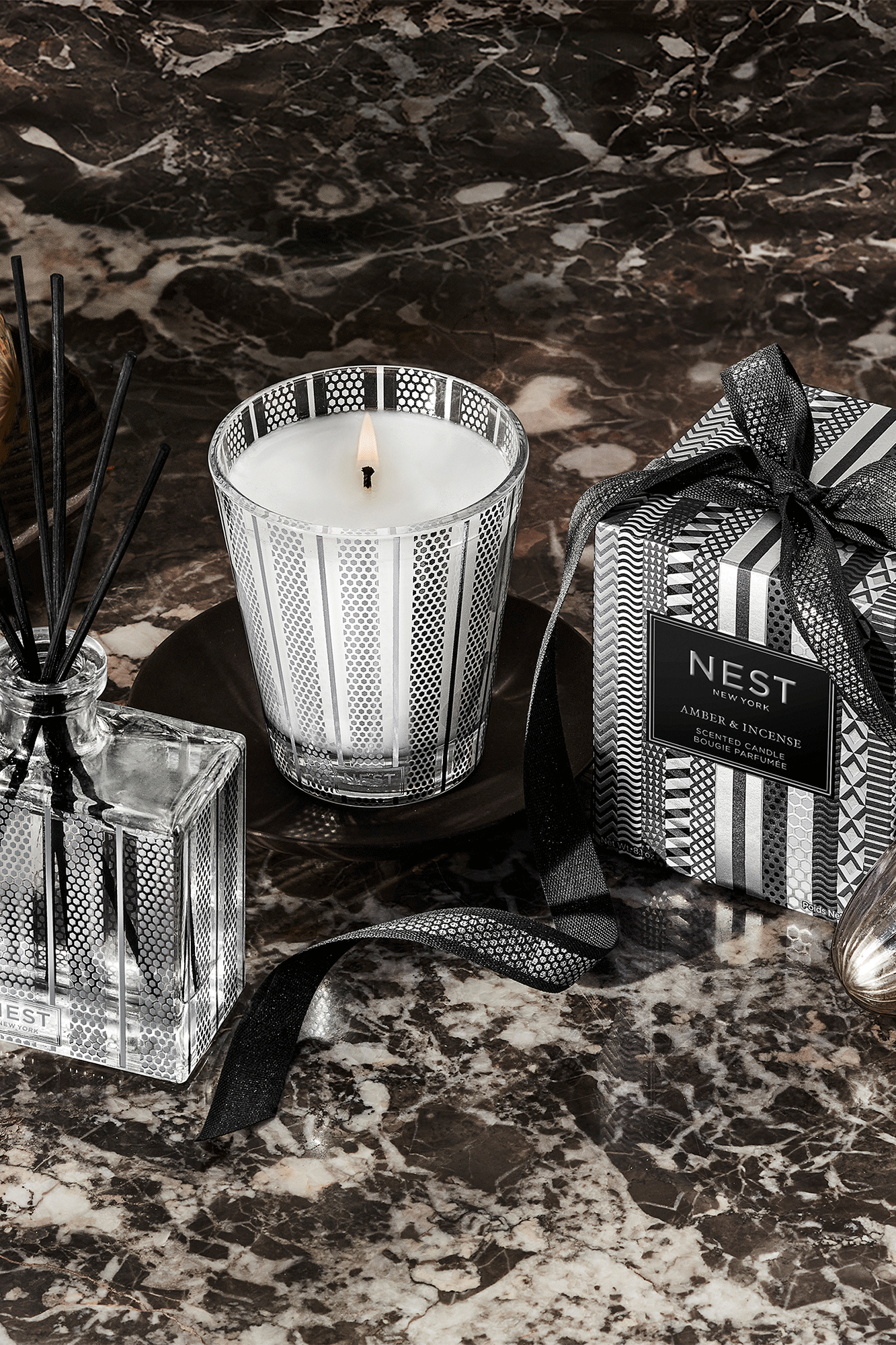 Amber & Incense Classic Candle