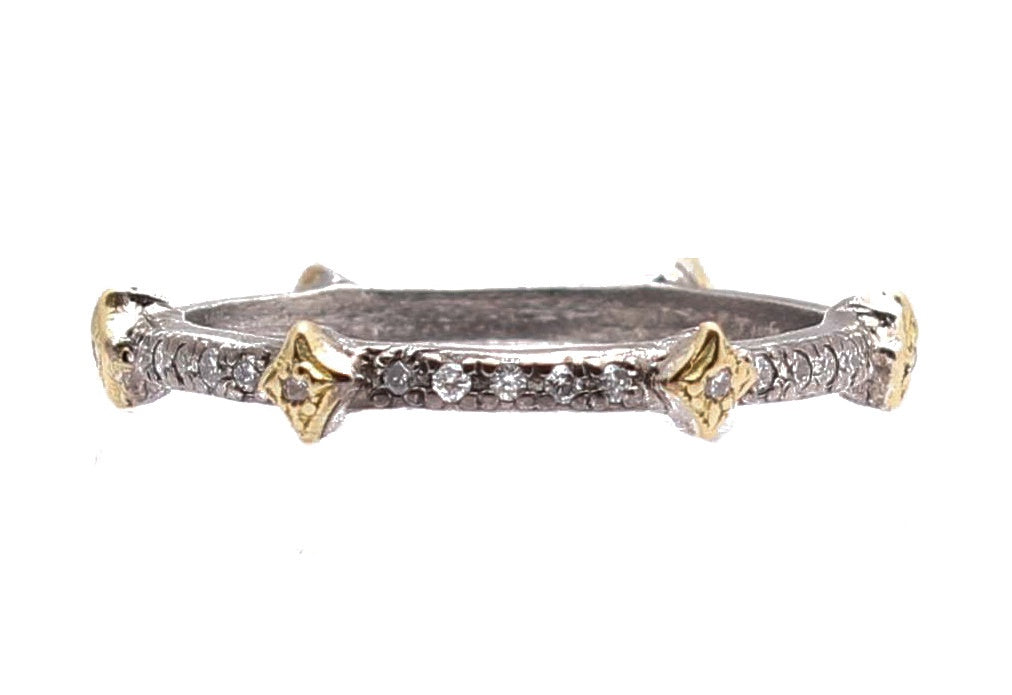 Crivelli Stack Band Ring