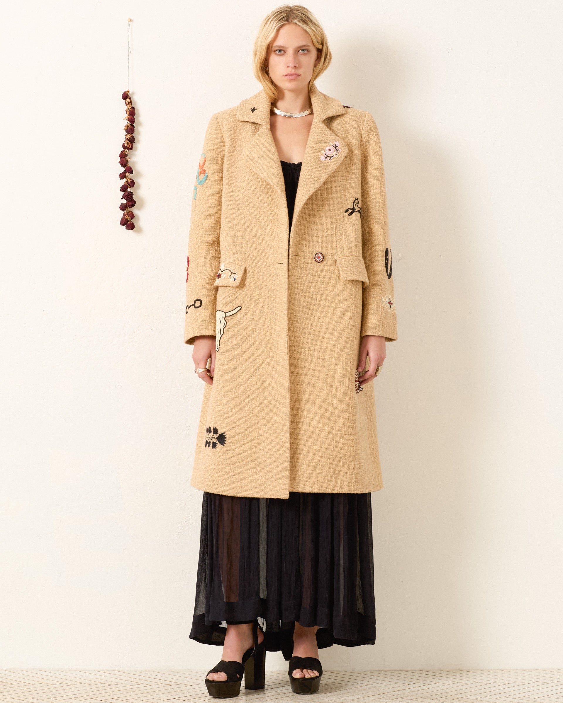 Petunia Desert Tattoo Coat