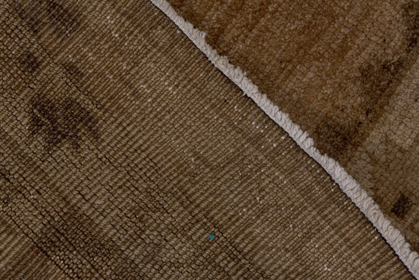 4'8" x 12'9" Brown Oushak Runner