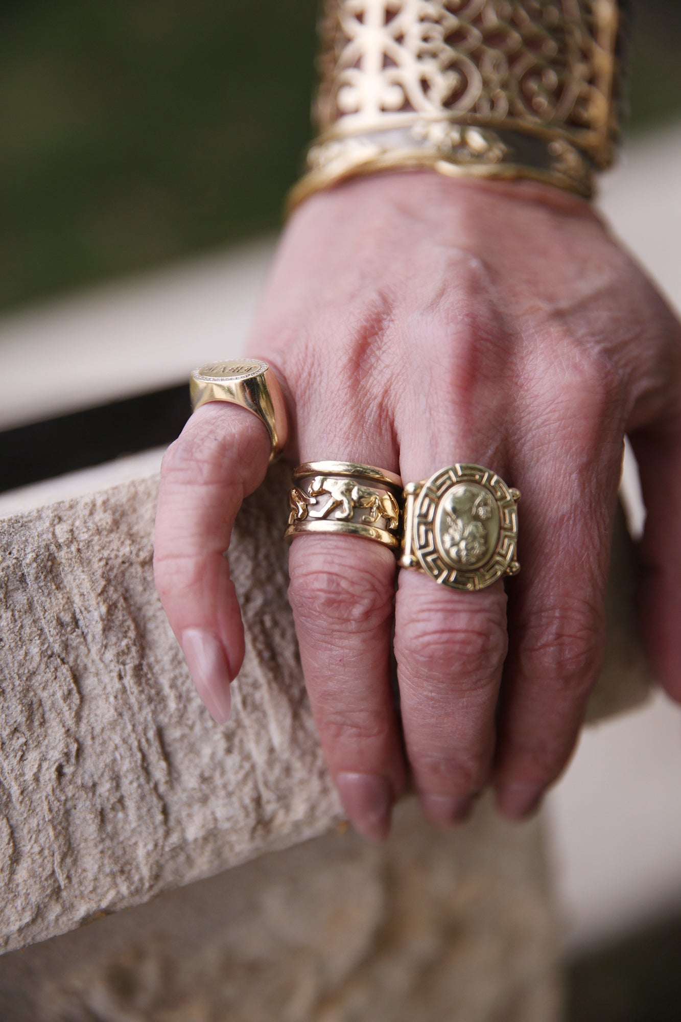 Cougar Bracelet + Ring Set