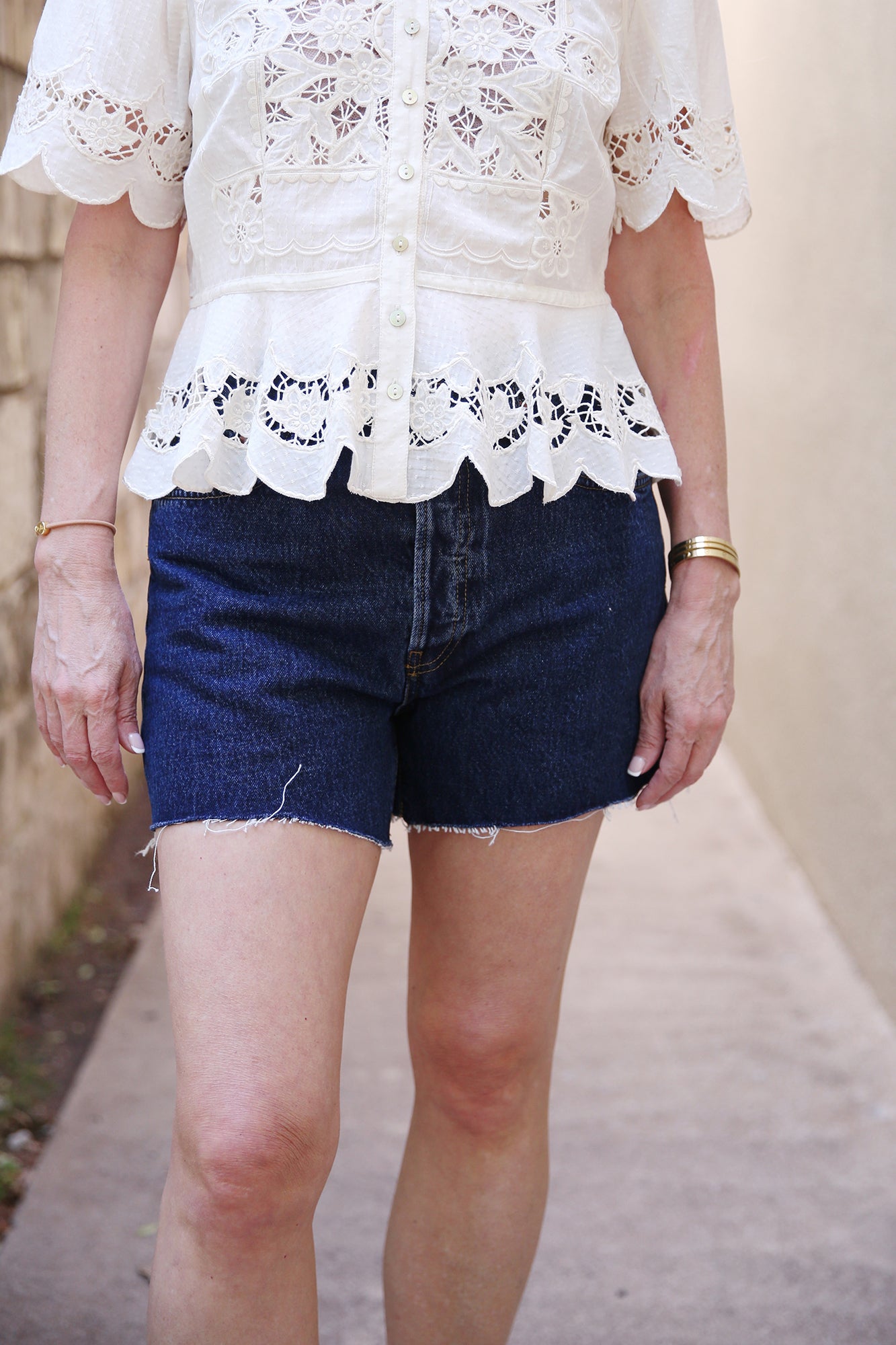 90s Low Slung Short Heritage Rinse