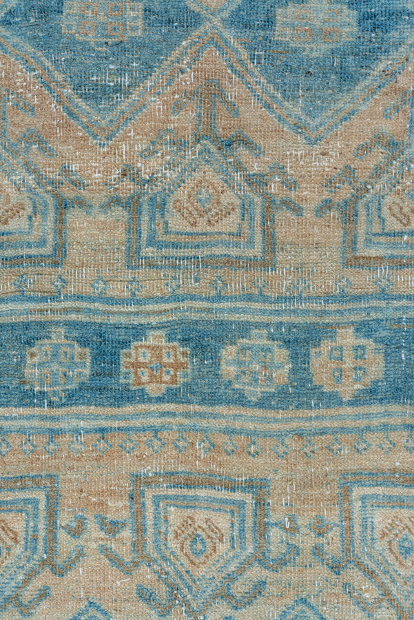 4'3" x 12'5" Bidjar Blue Runner