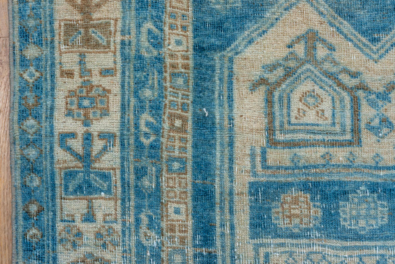 4'3" x 12'5" Bidjar Blue Runner