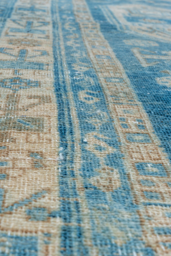 4'3" x 12'5" Bidjar Blue Runner