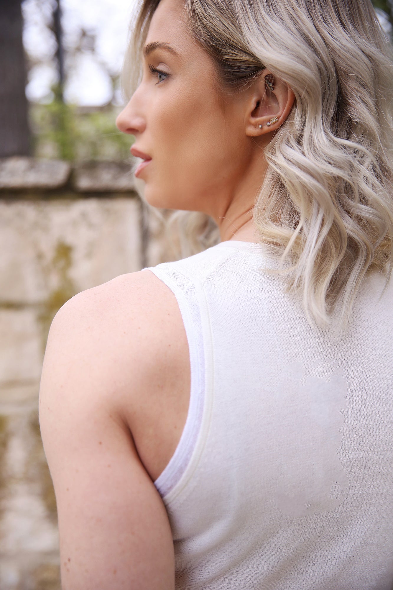 Double-Layer Knit Shell Bell Combo