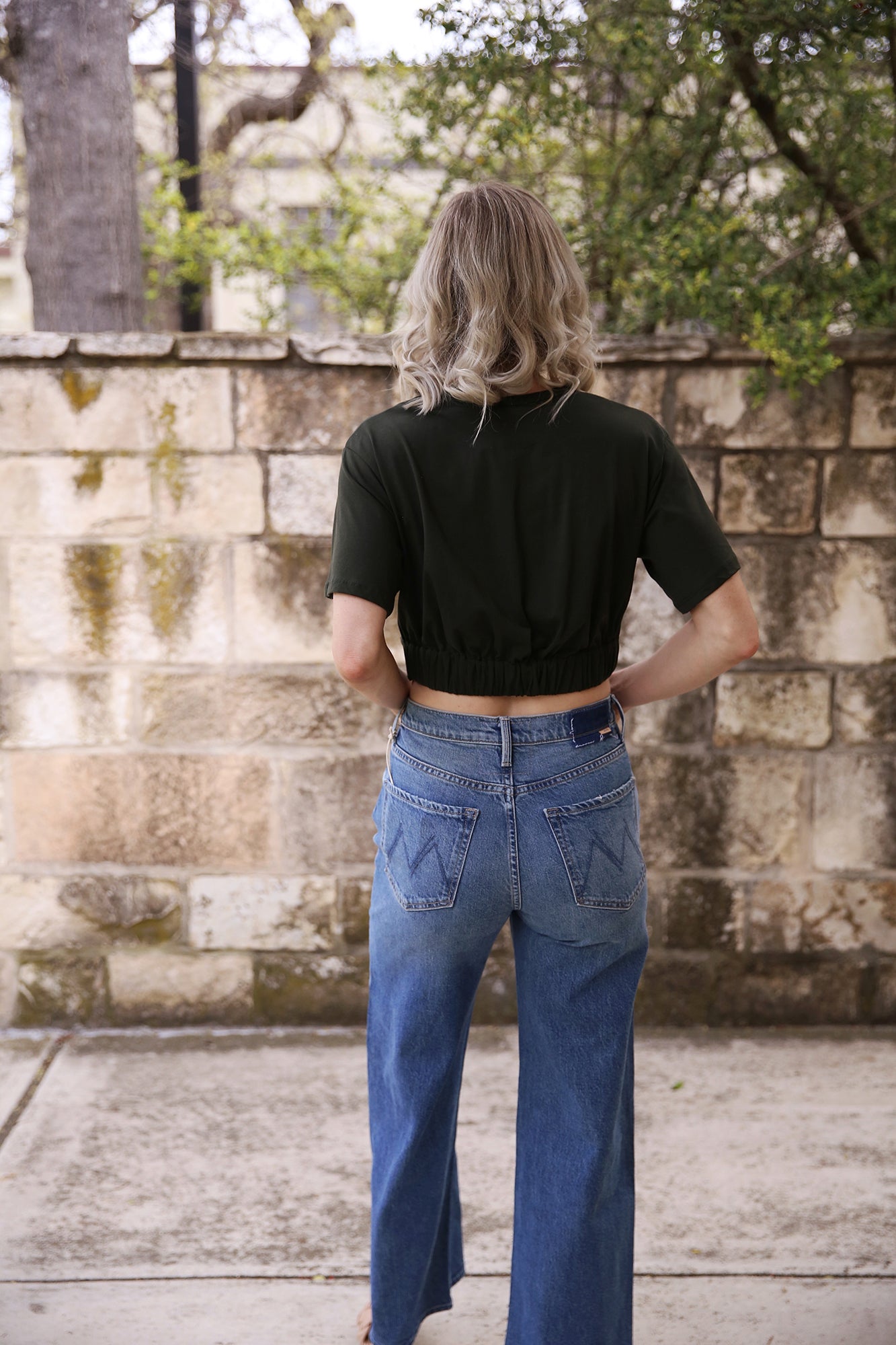 Mimi Jersey Short Tee Mossy