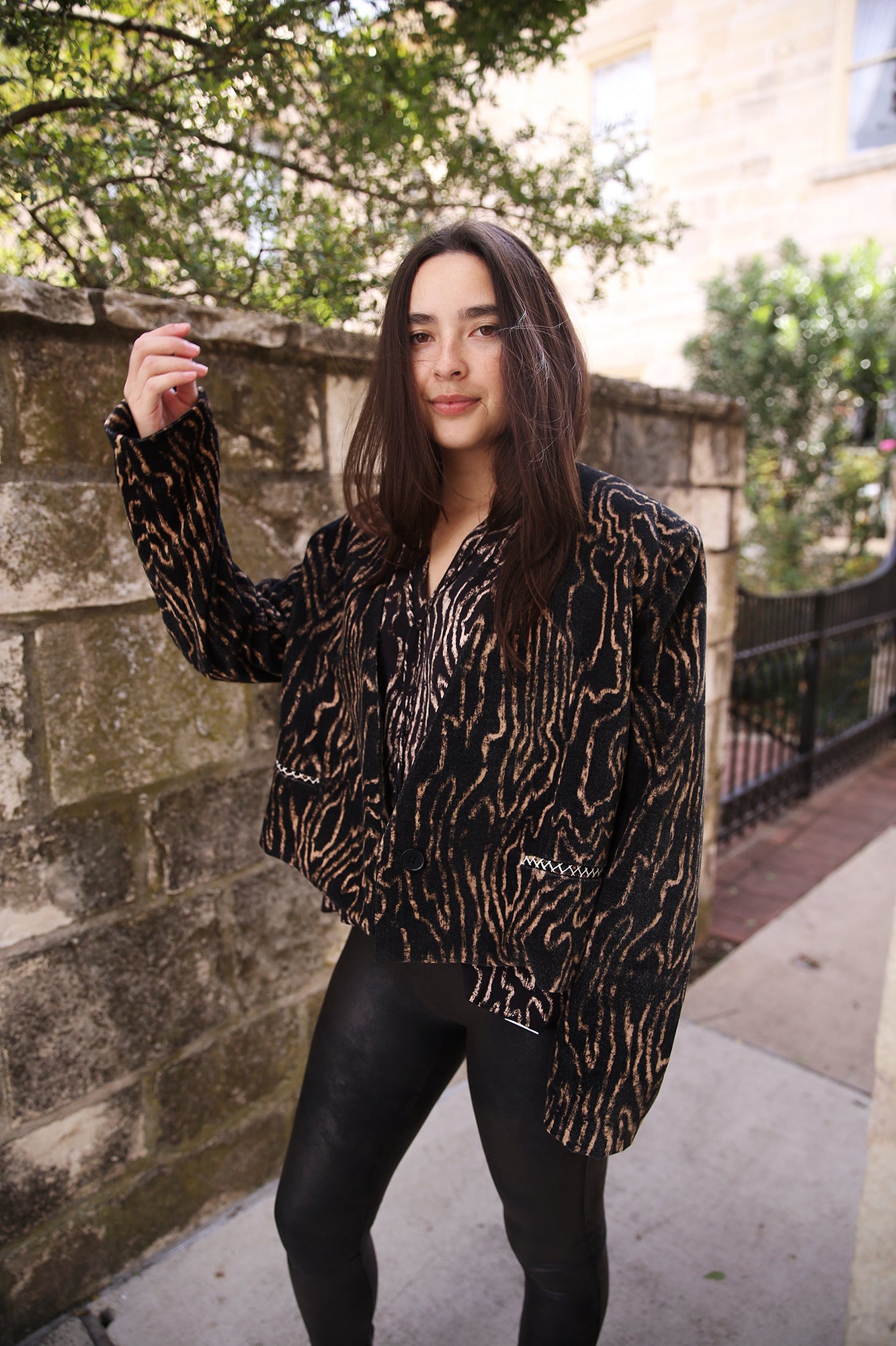 Alvarez Carrie Velvet Short Coat