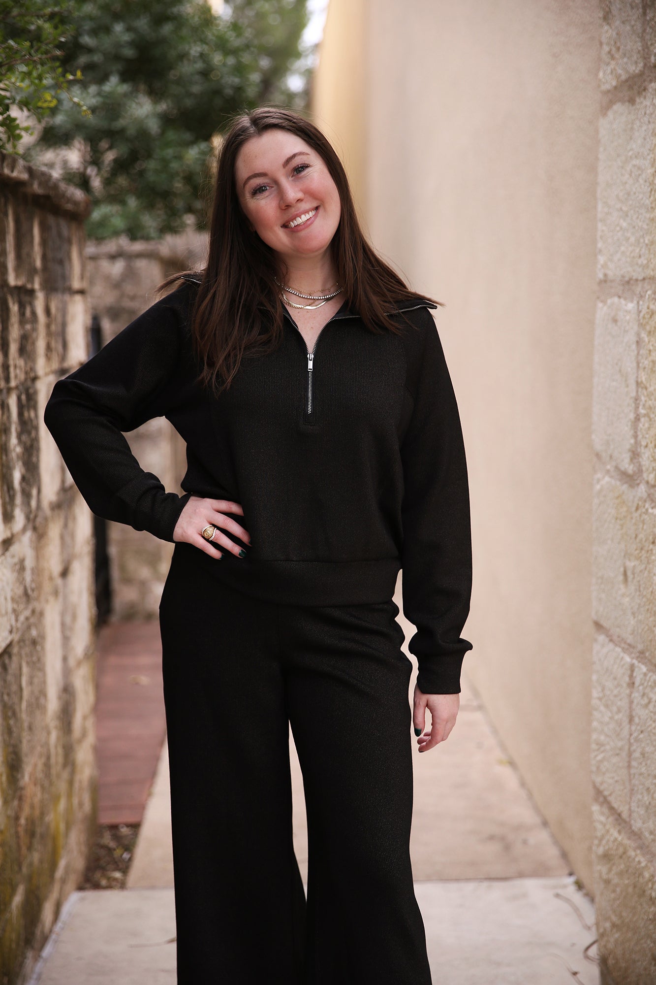 AirEssentials Shine Half Zip