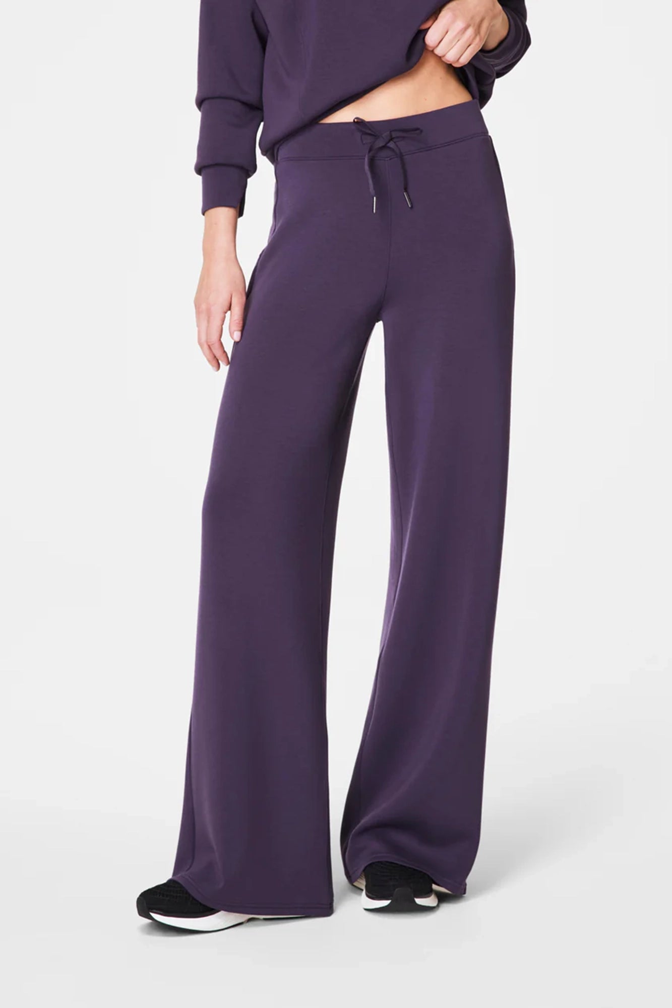 AirEssentials Wide Leg Pant Aubergine