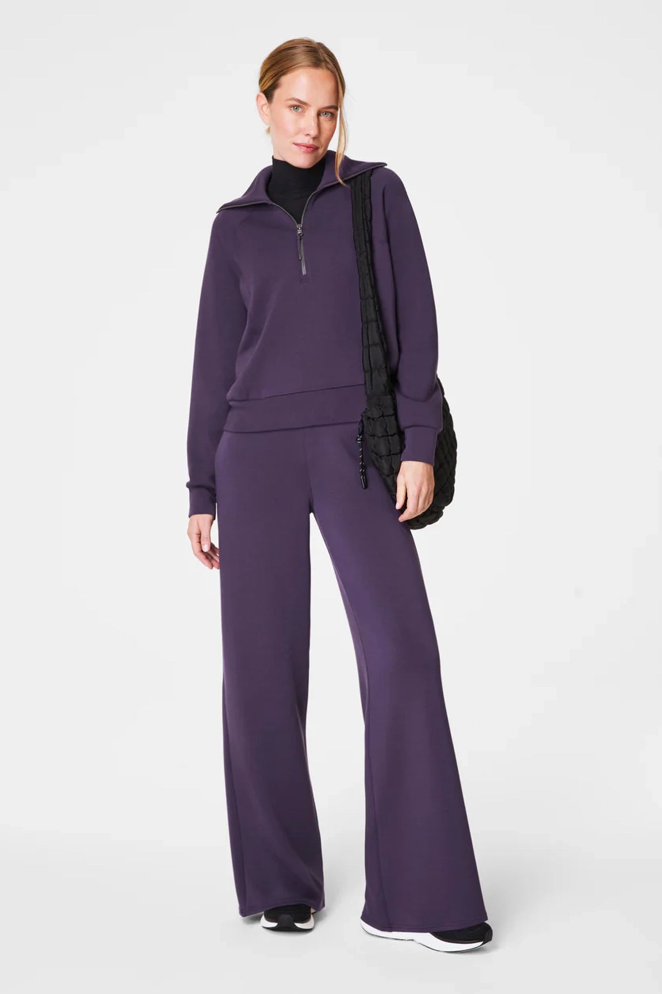 AirEssentials Wide Leg Pant Aubergine