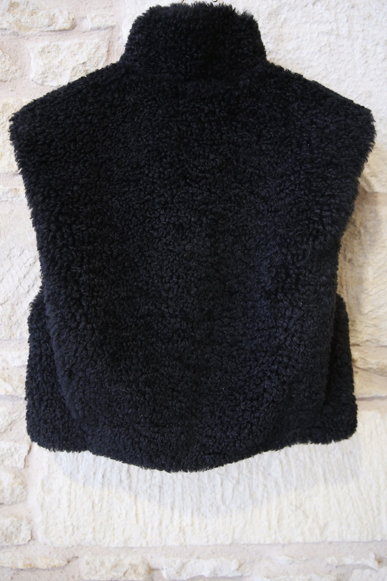 Alisa Curly Coat Vest