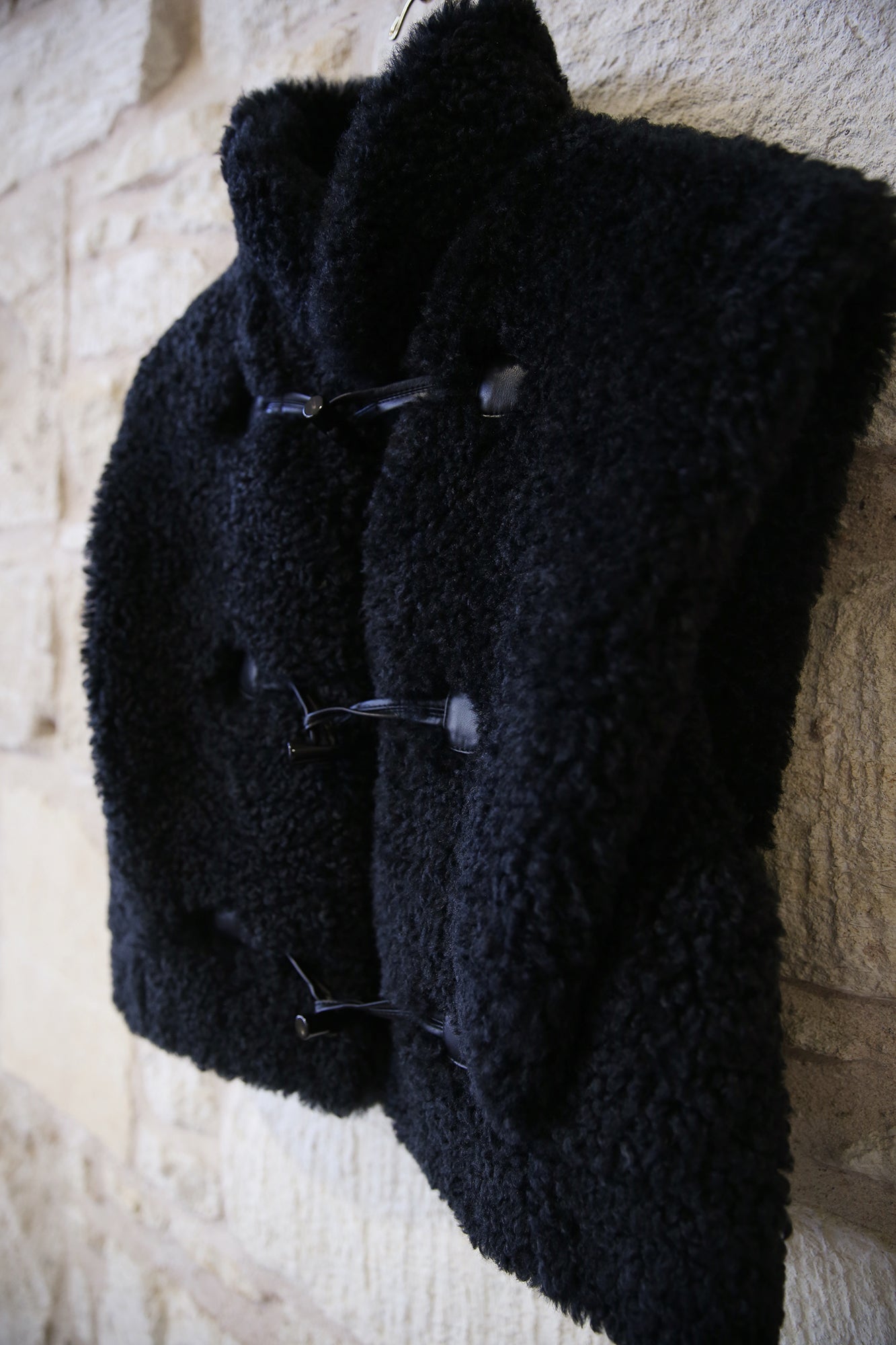 Alisa Curly Coat Vest