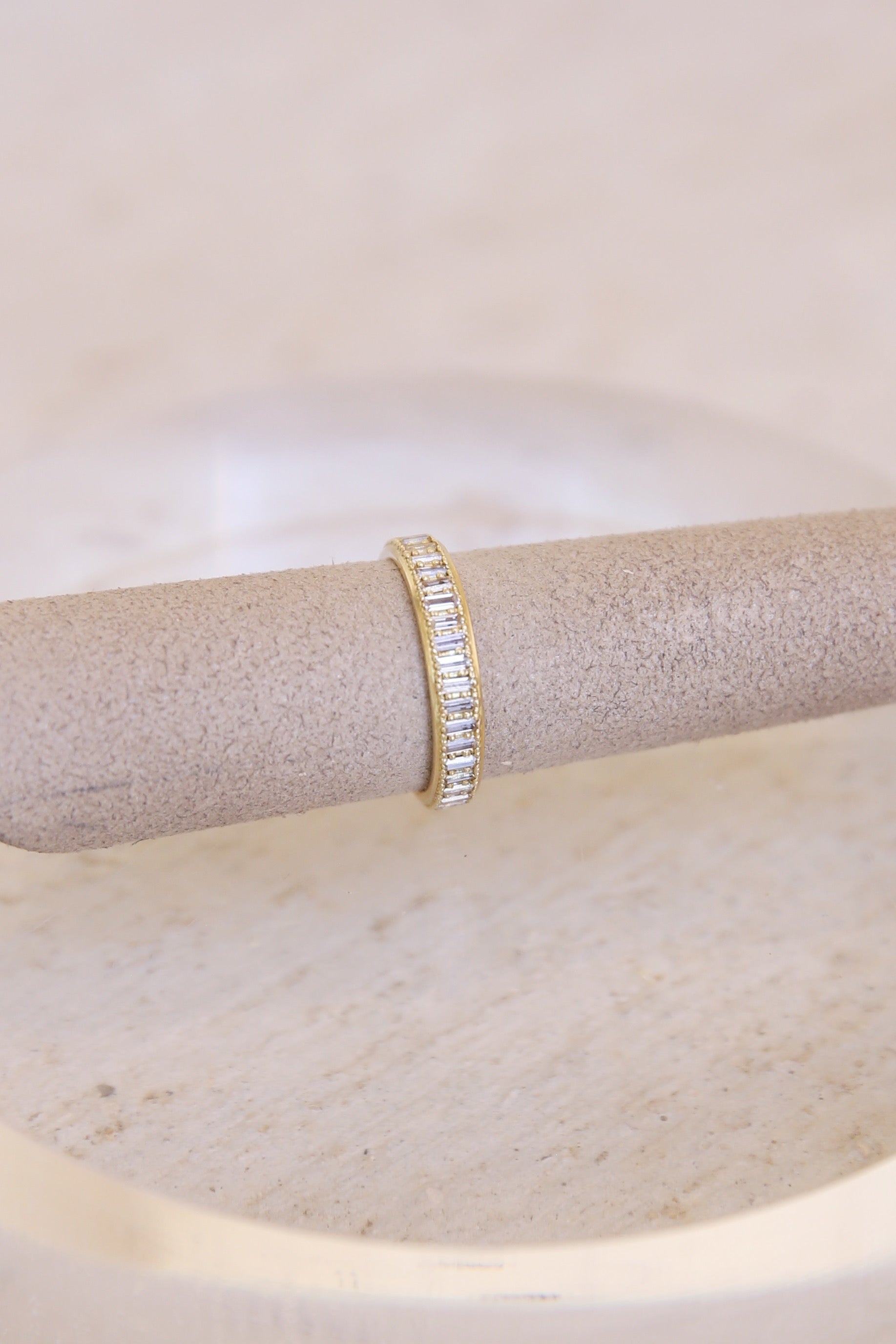 Baguette Stack Band Ring
