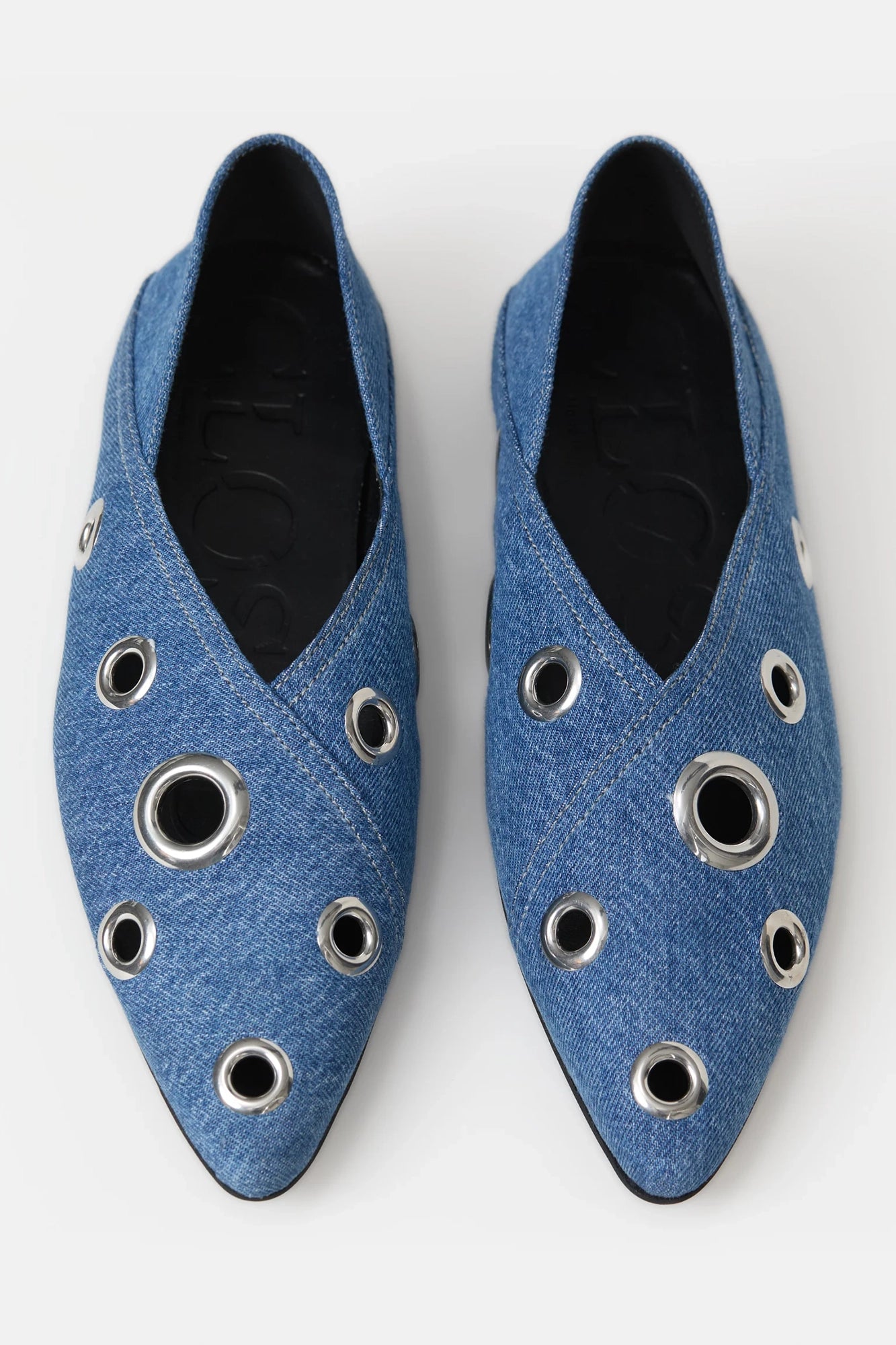 Ballerinas Made Of Denim