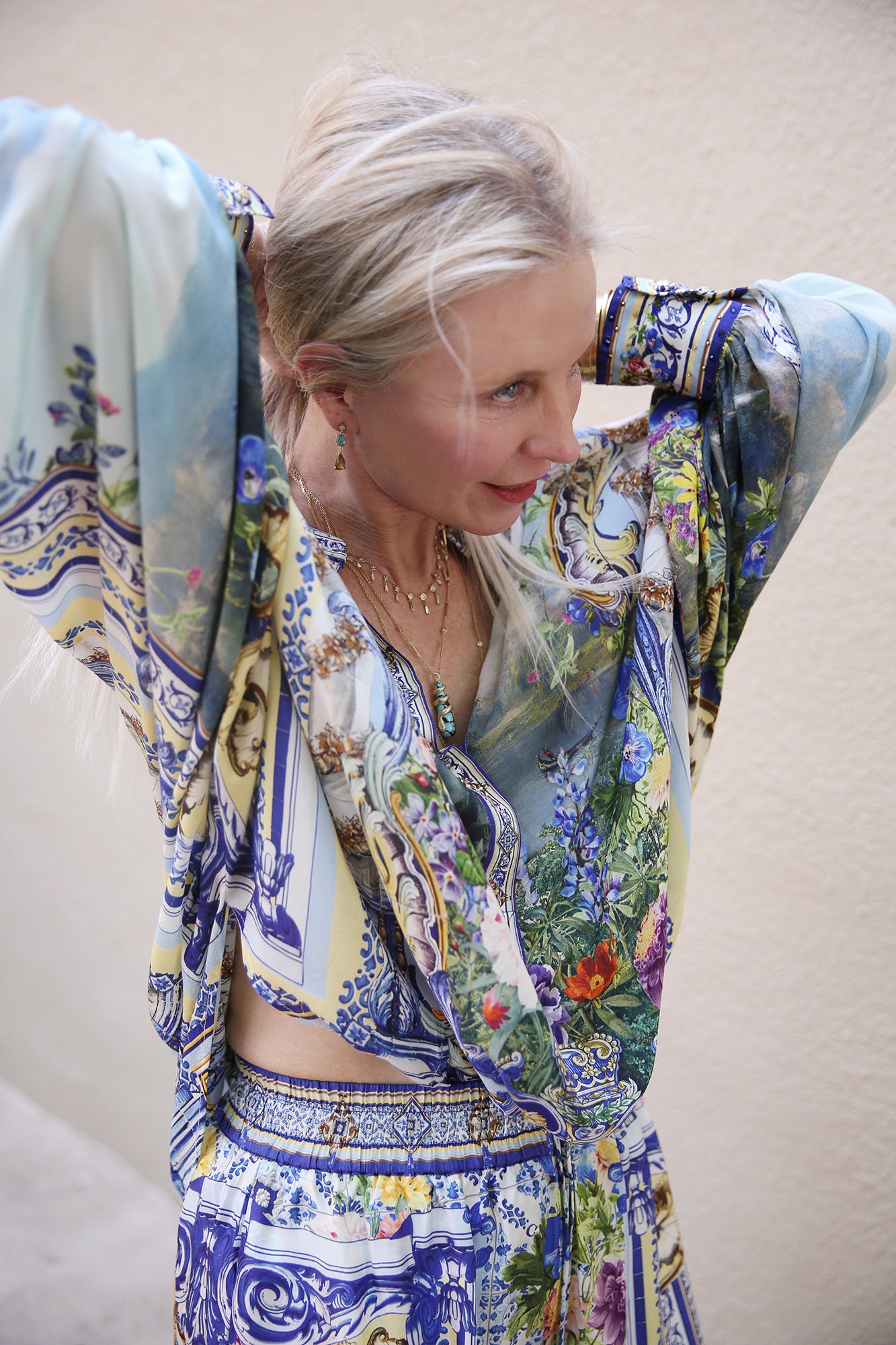 Batwing Sleeve Blouse Wall To Wall Wonders