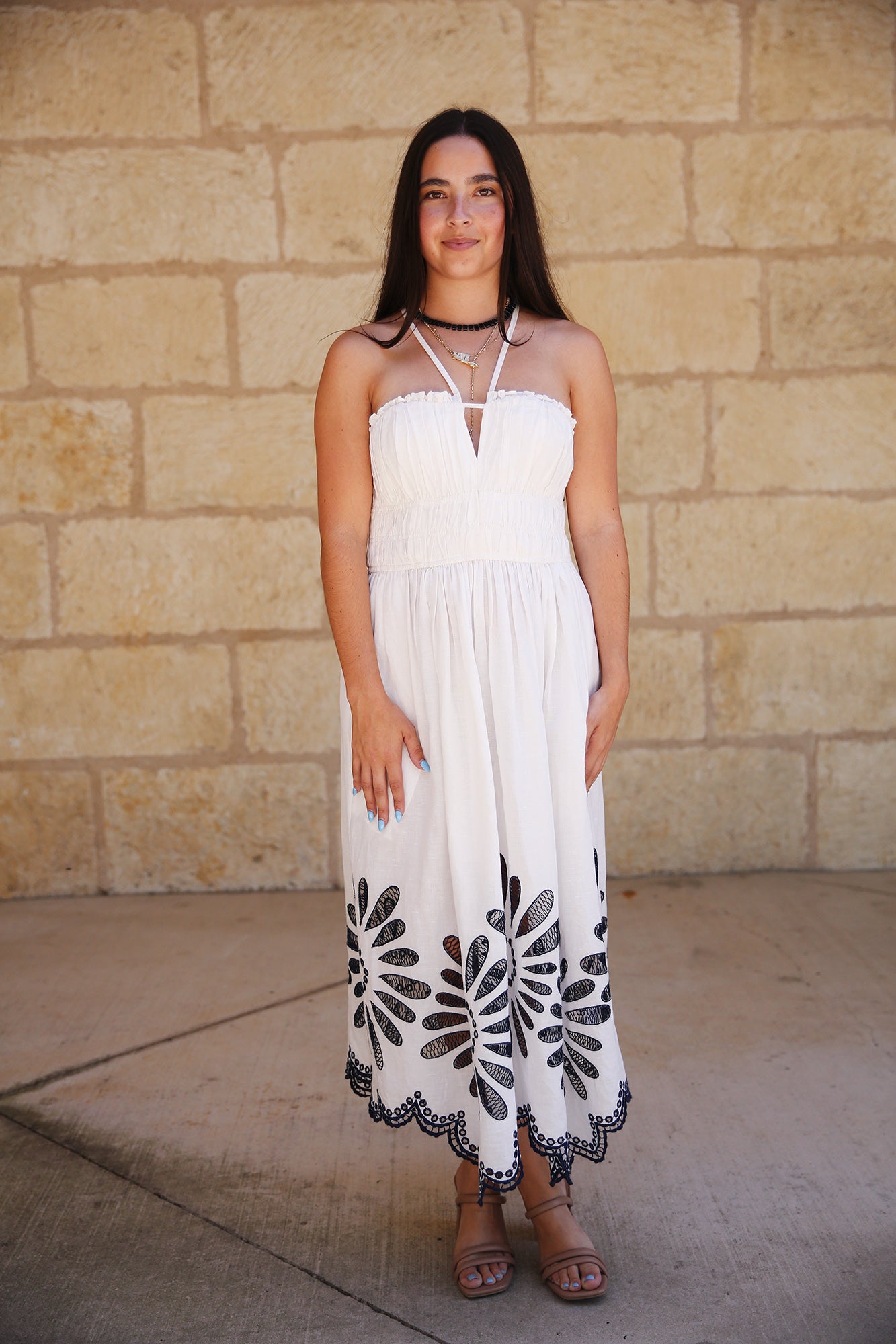 Beatrice Dress Porcelain