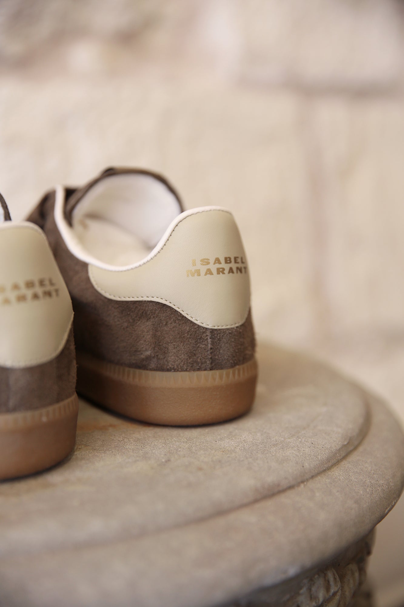 Beth Lot-Top Calfskin Leather Sneaker