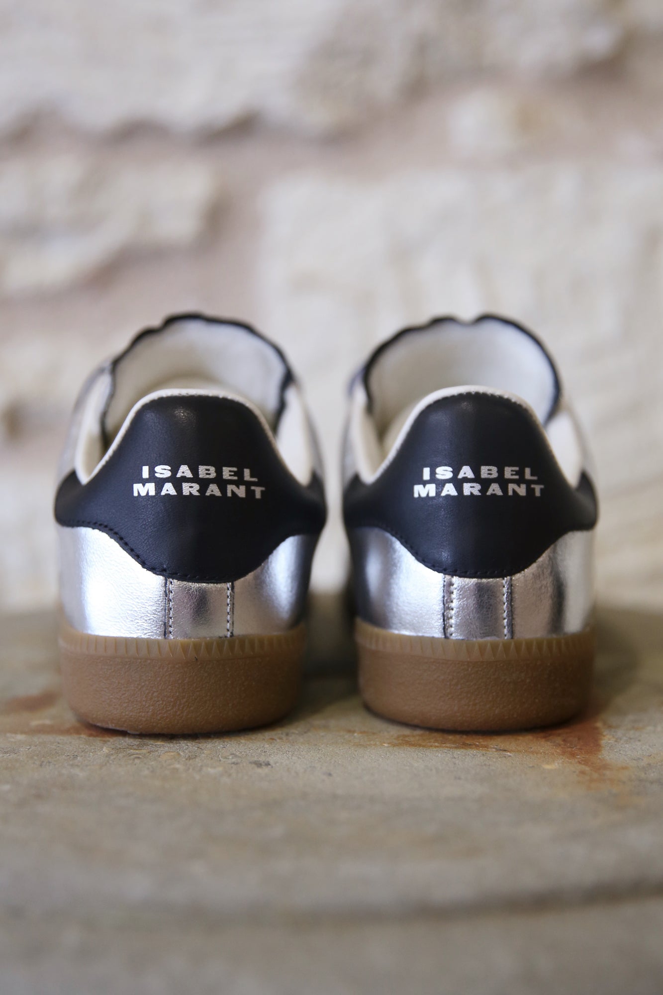 Beth Low-Top Festive Metallic Sneaker