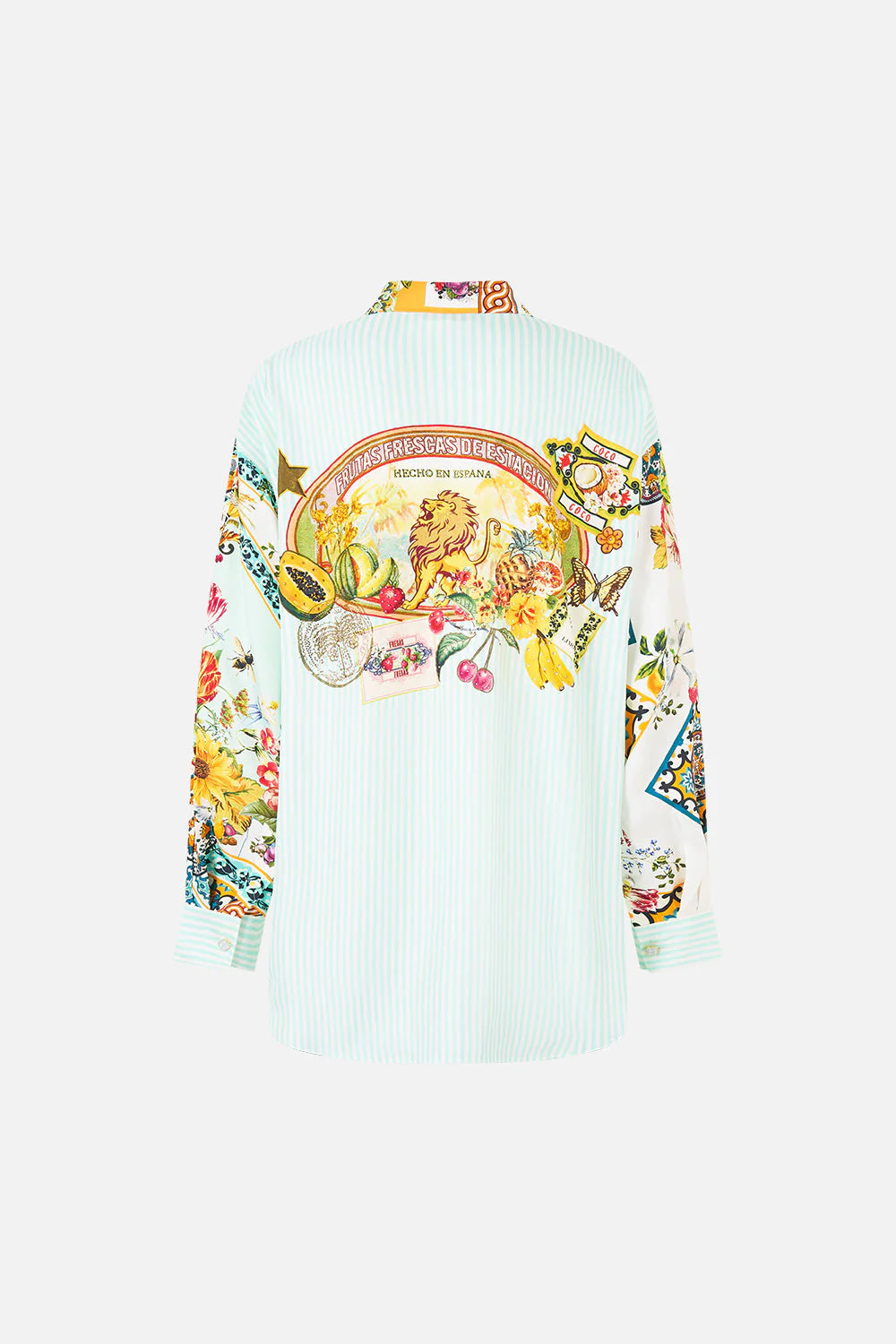 Long Sleeve Oversized Shirt With Pocket Magic Of The Mercado