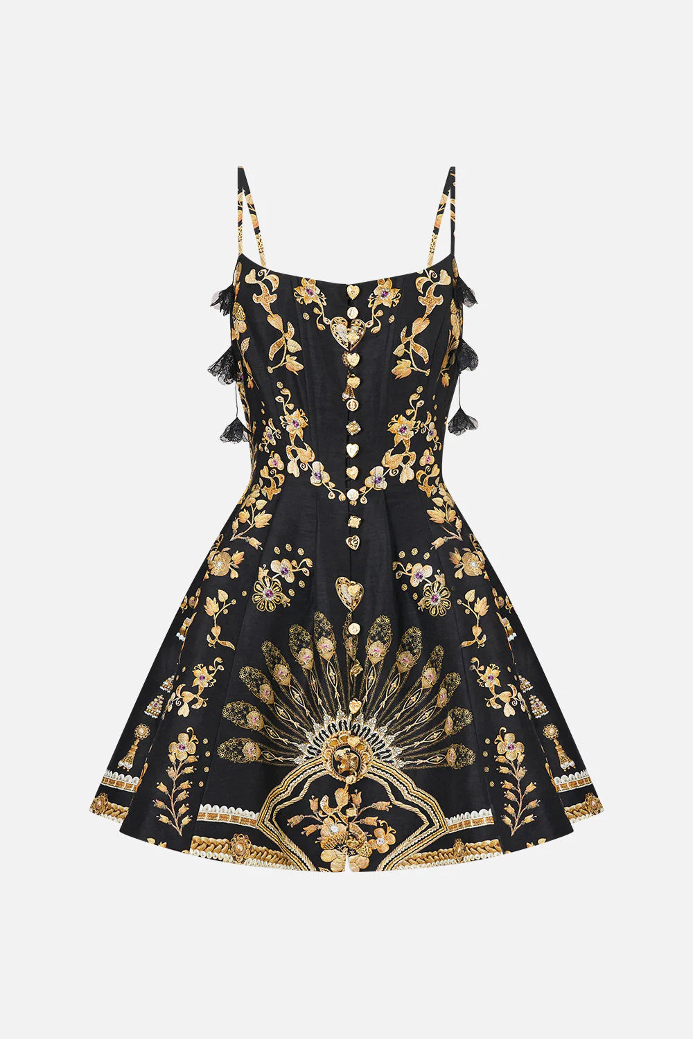 Corset Dress With Short Flared Skirt Taurus Rising