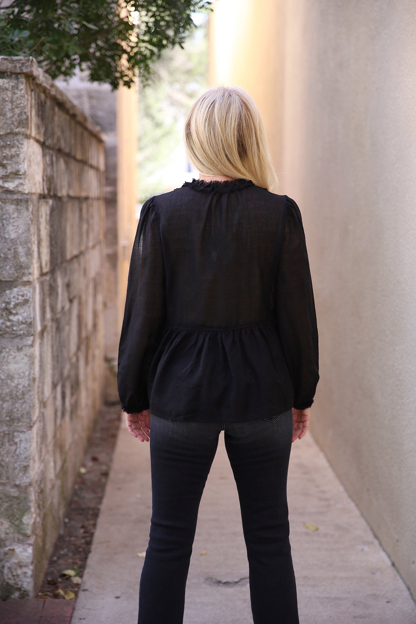 Cosima Textured Wool Tunic