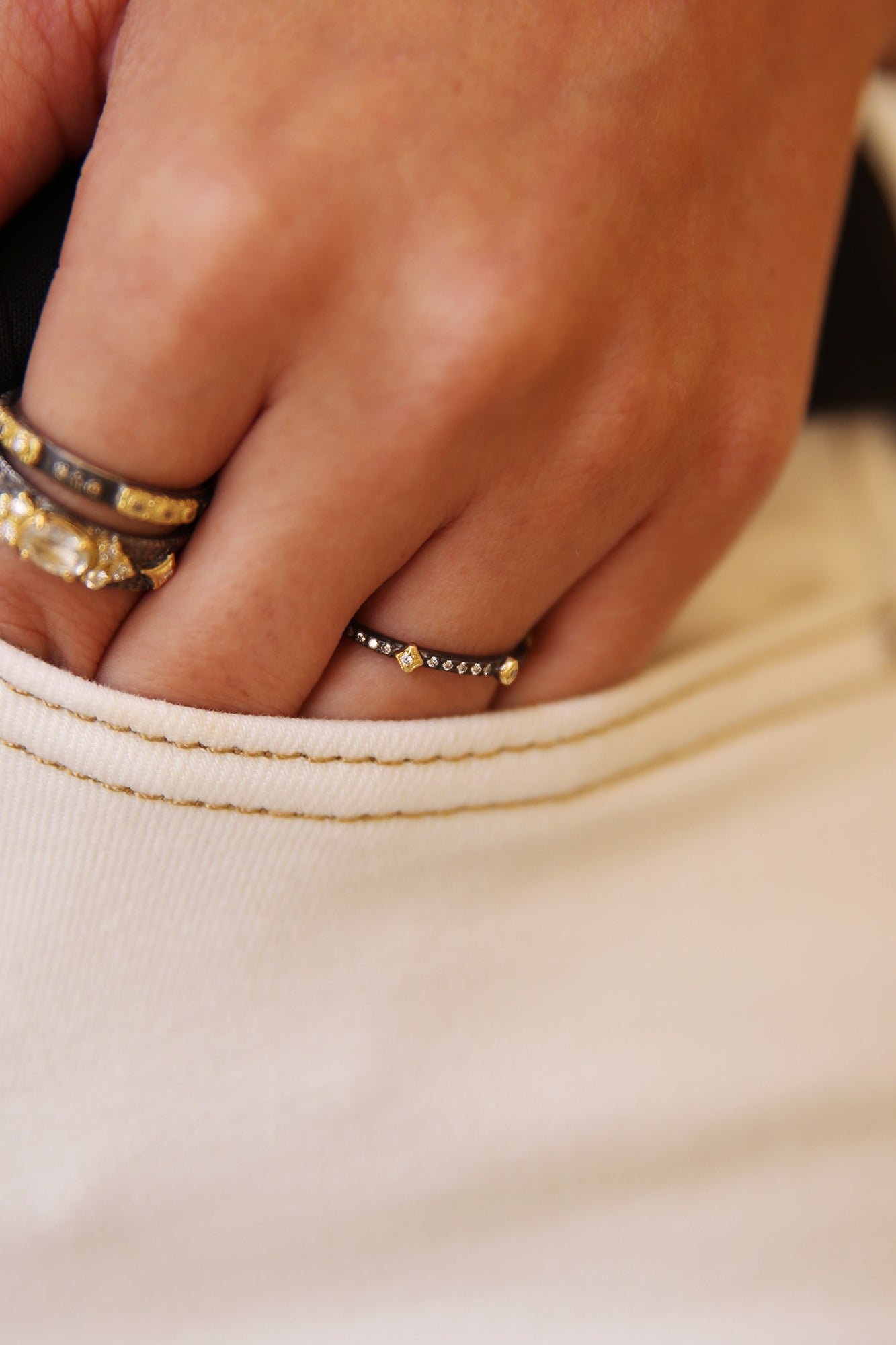 Crivelli Stack Band Ring