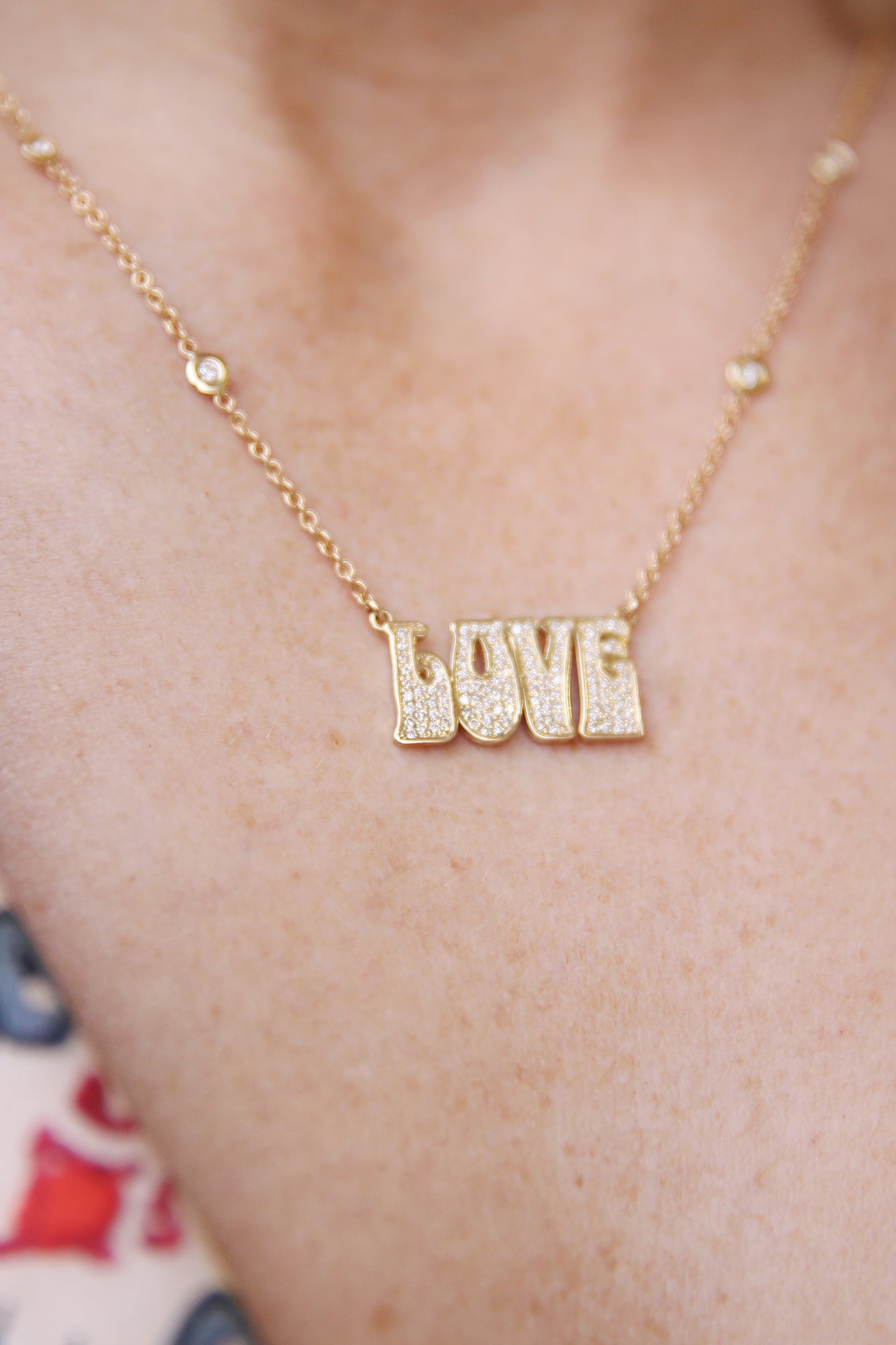 Small "LOVE" Necklace