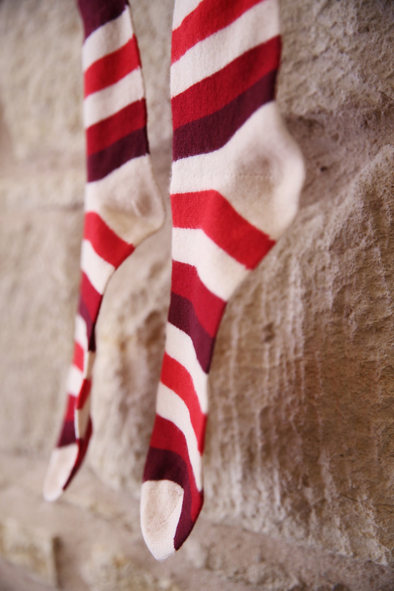 Cashmere Gradient Stripe Socks