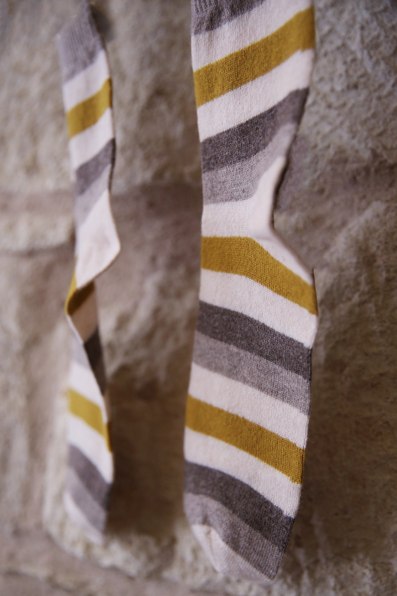 Cashmere Gradient Stripe Socks
