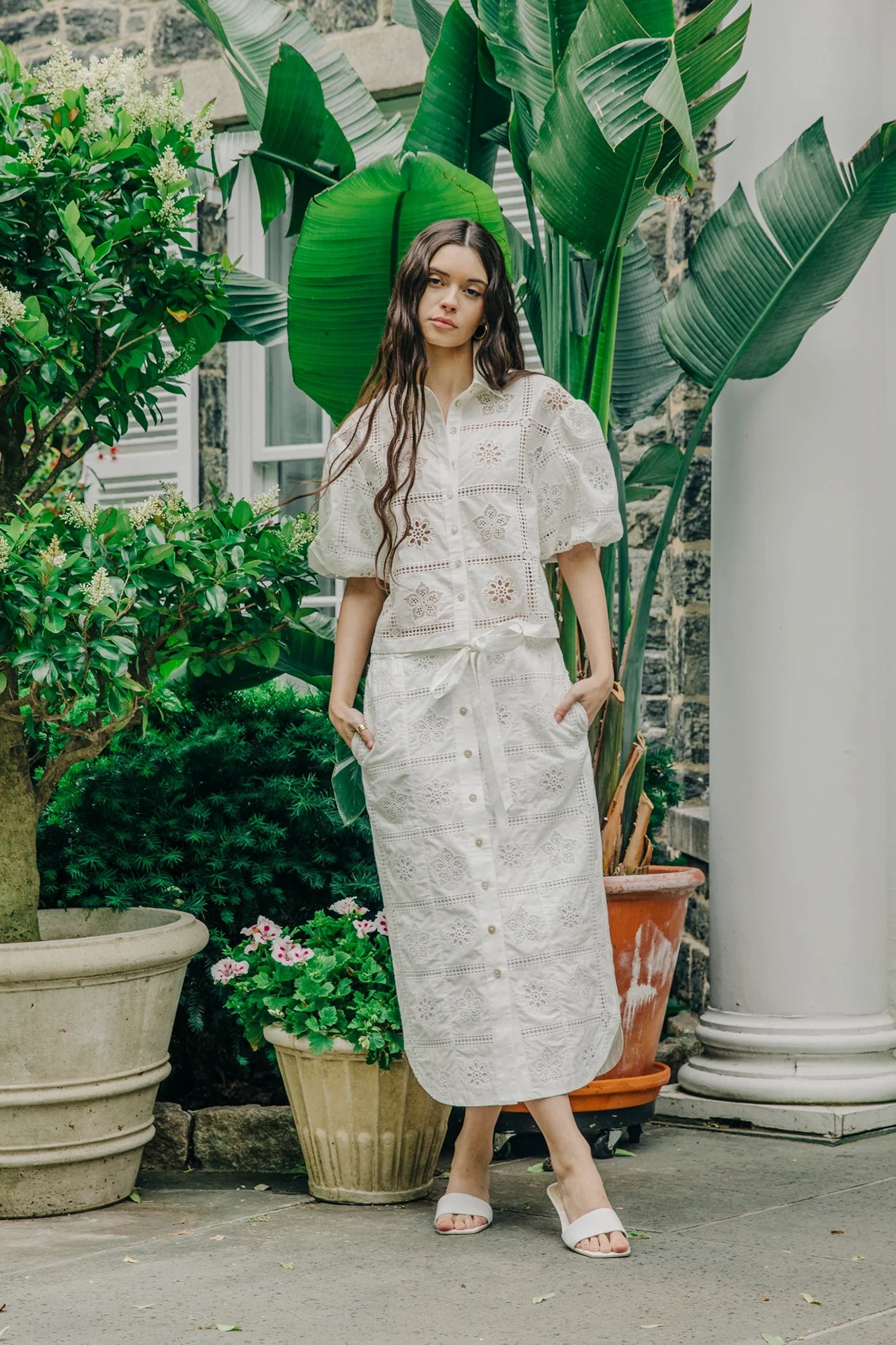 Cassia Top White