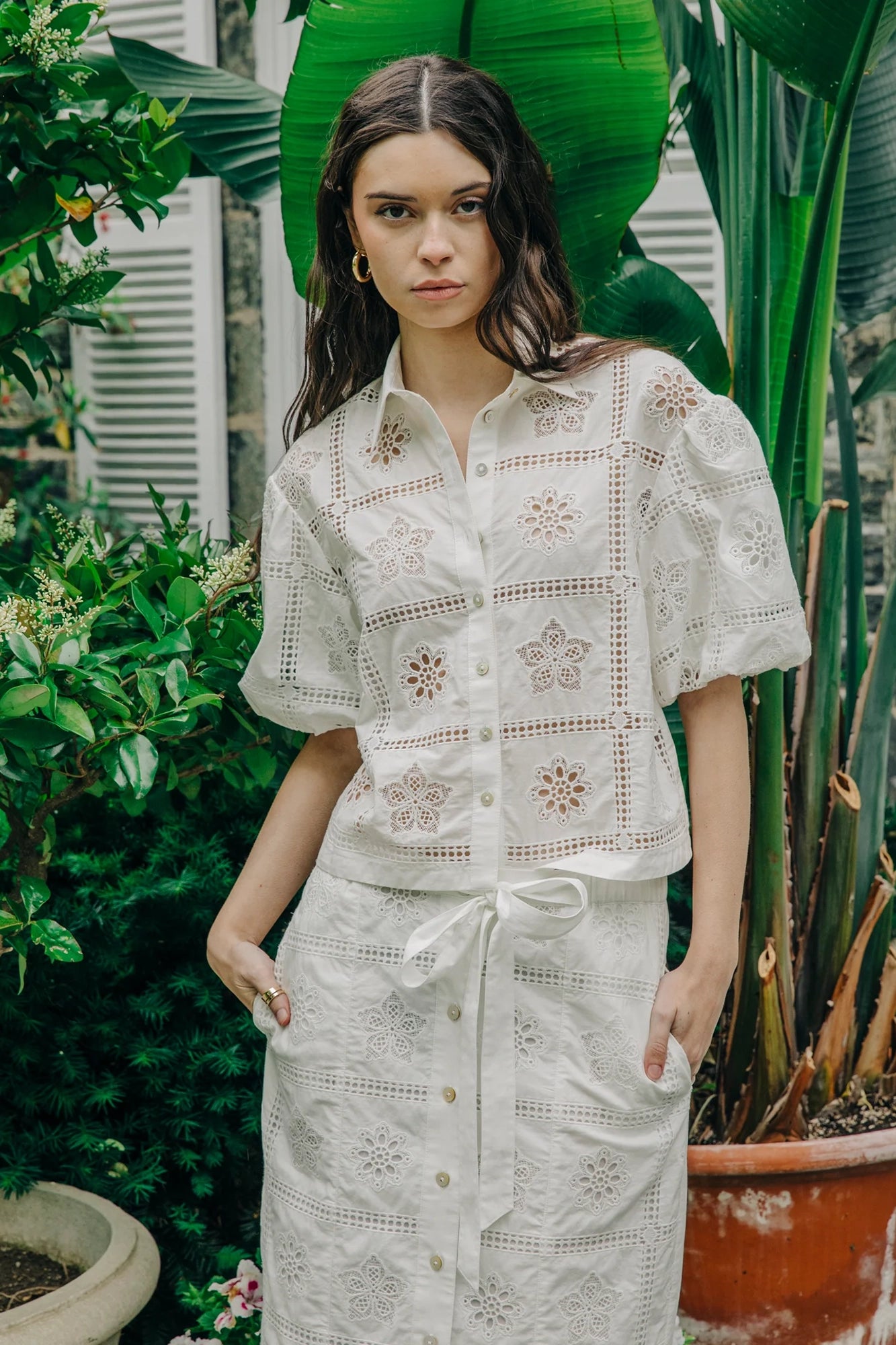 Cassia Top White