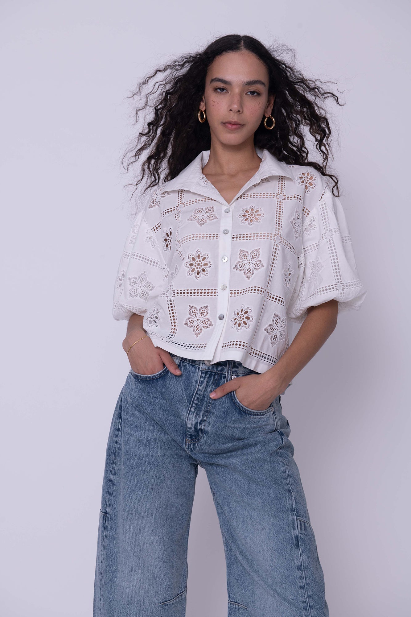 Cassia Top White