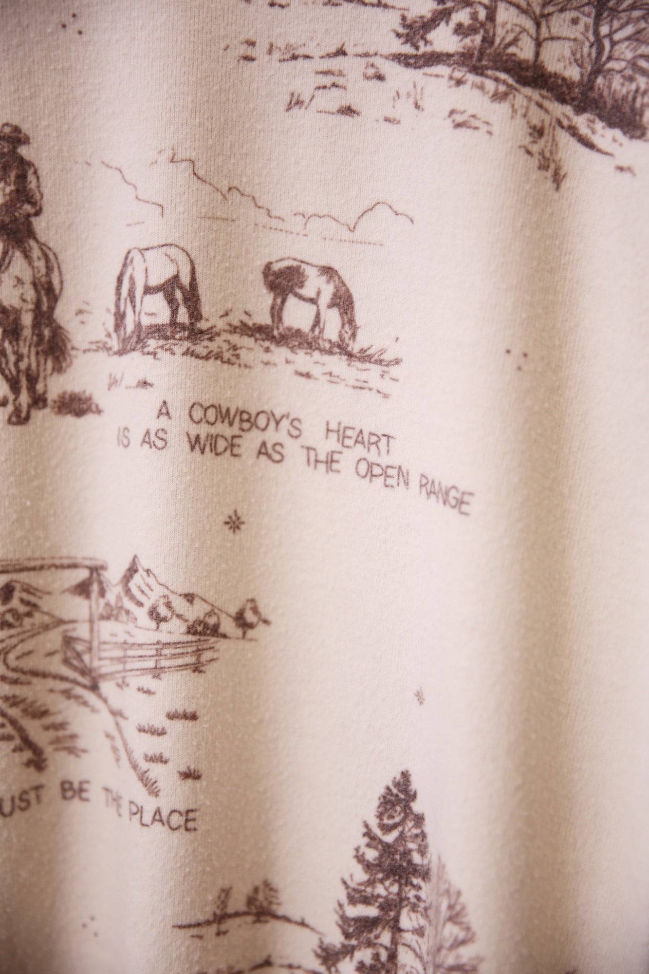 Cozy Top Yellowstone Almond Milk