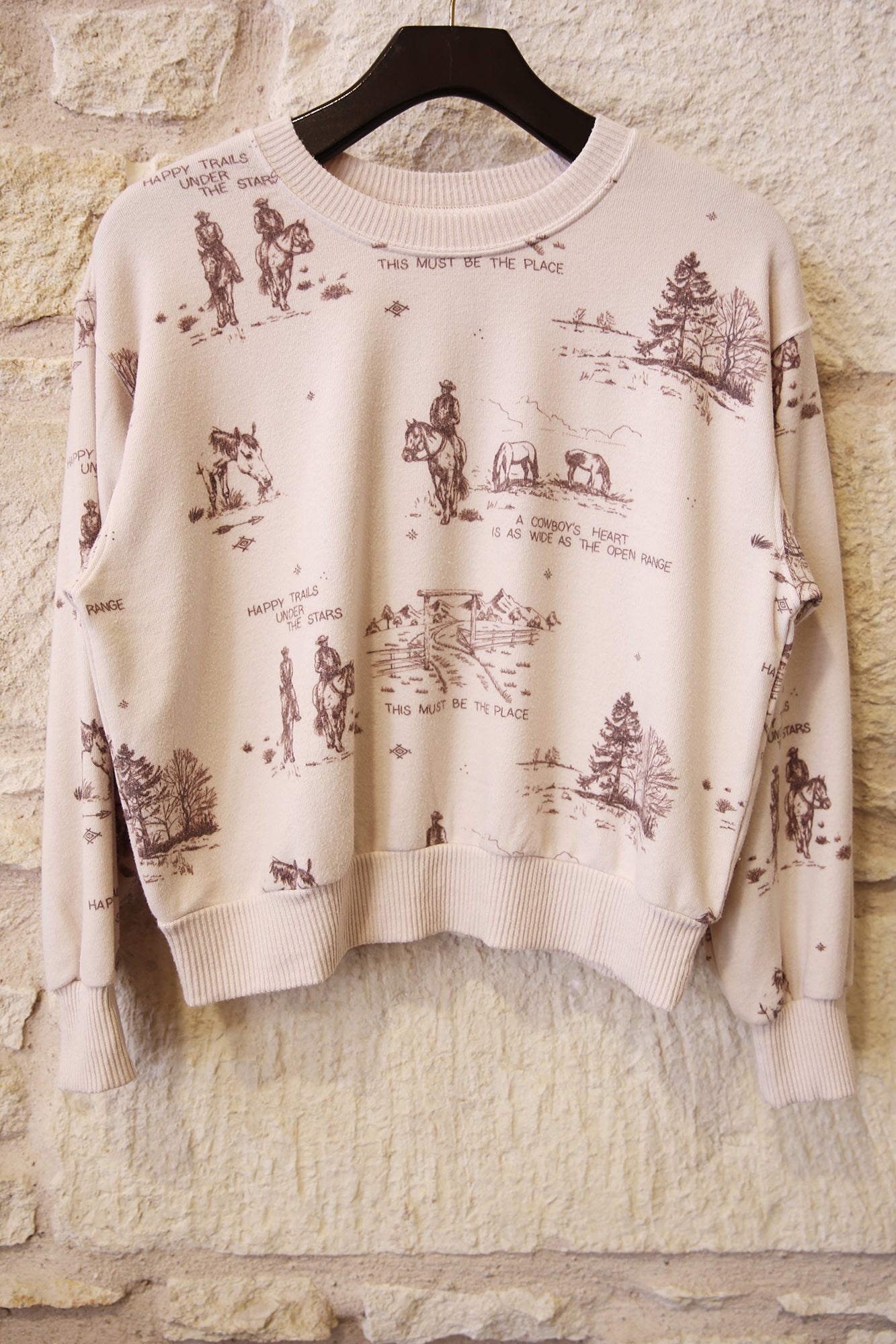 Cozy Top Yellowstone Almond Milk