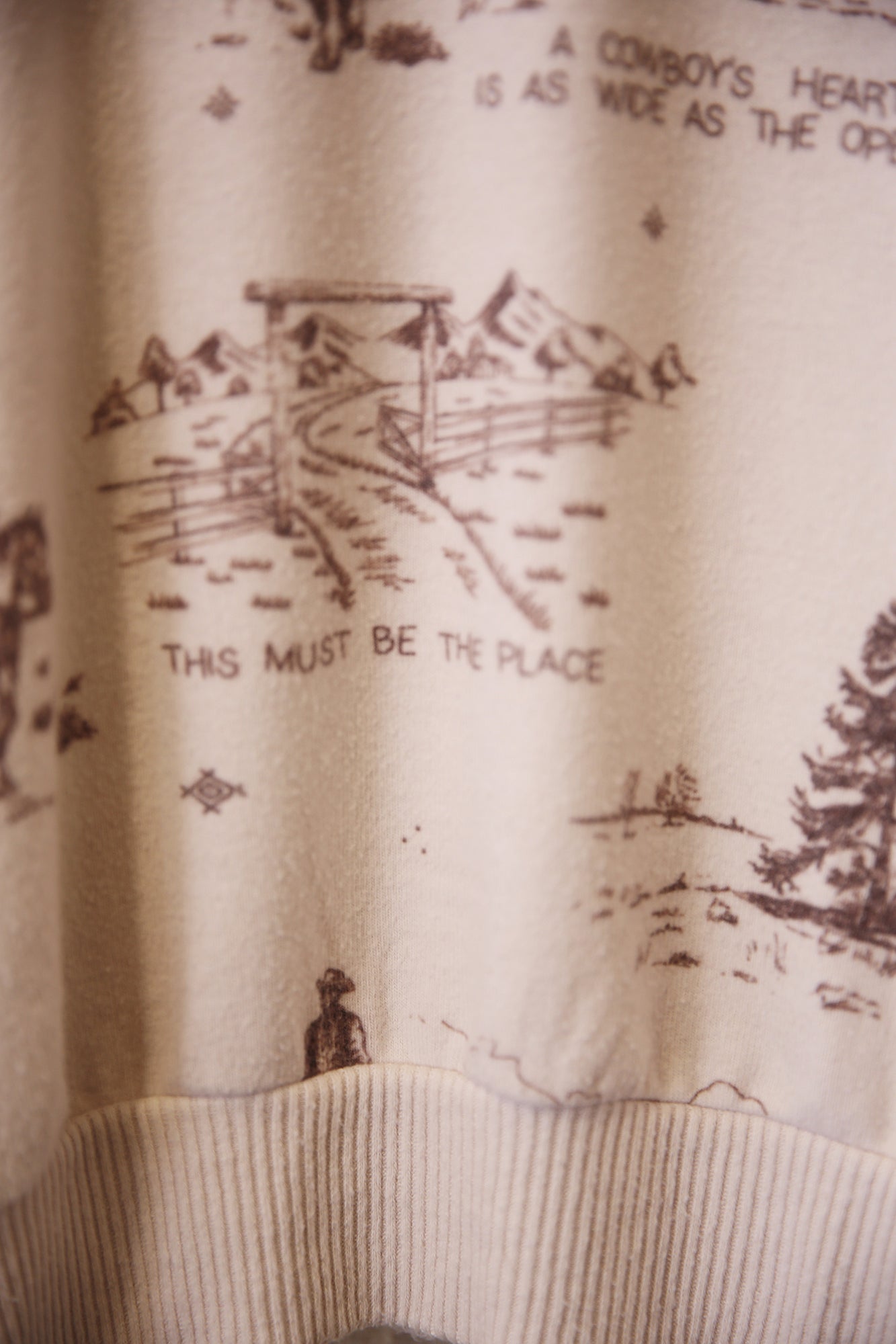 Cozy Top Yellowstone Almond Milk