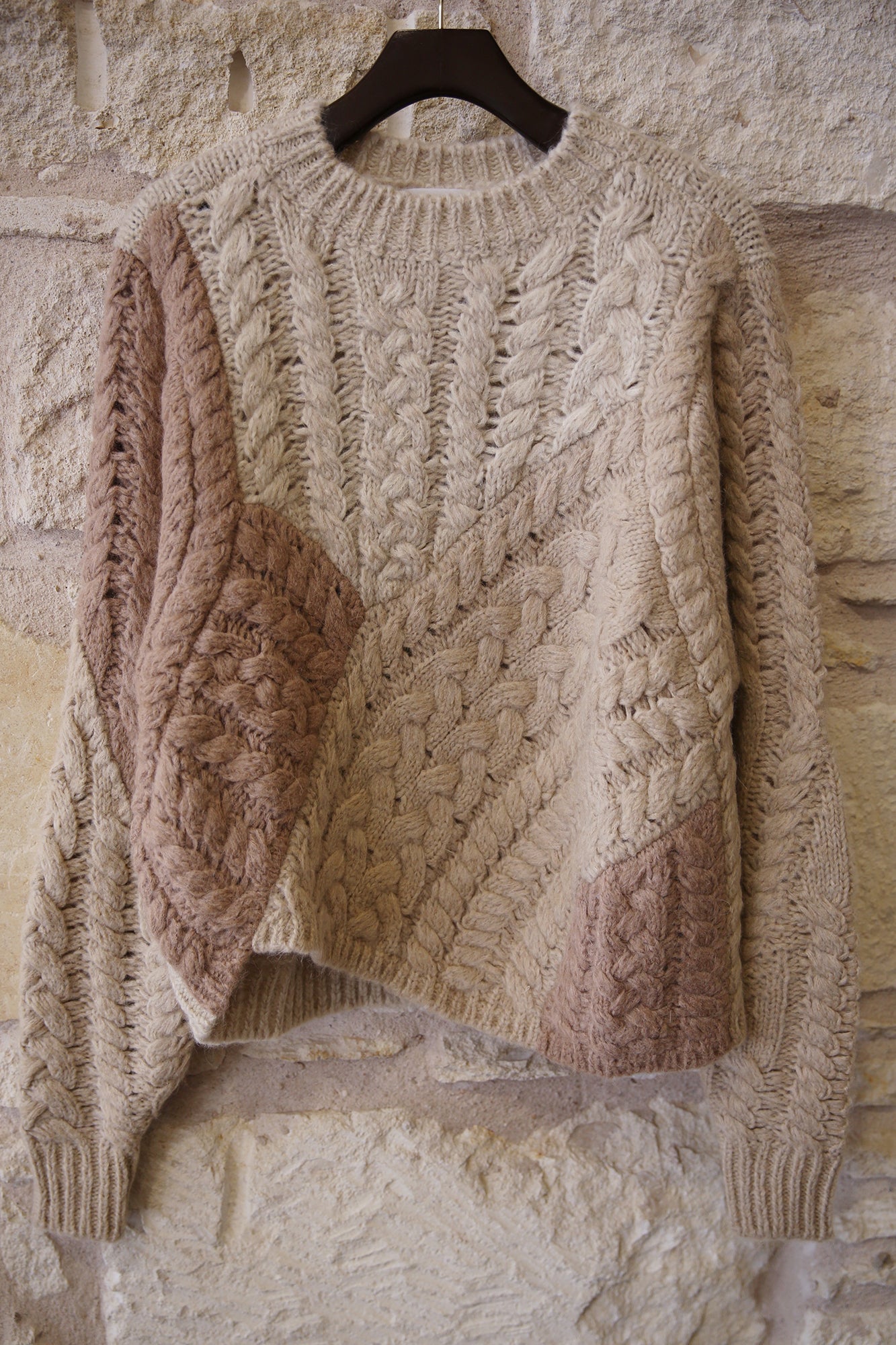 Daryl Patchwork Sweater