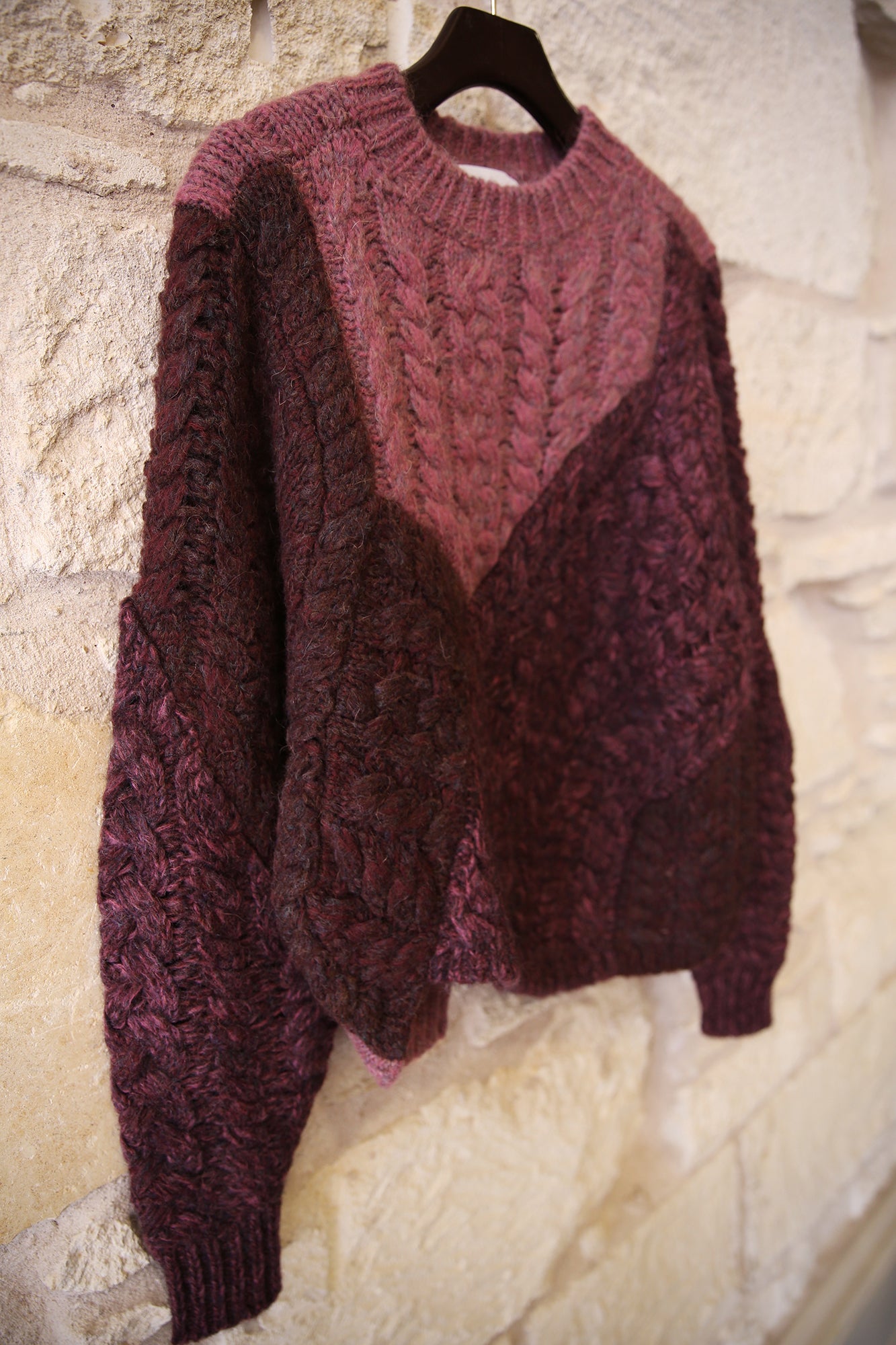 Daryl Patchwork Sweater