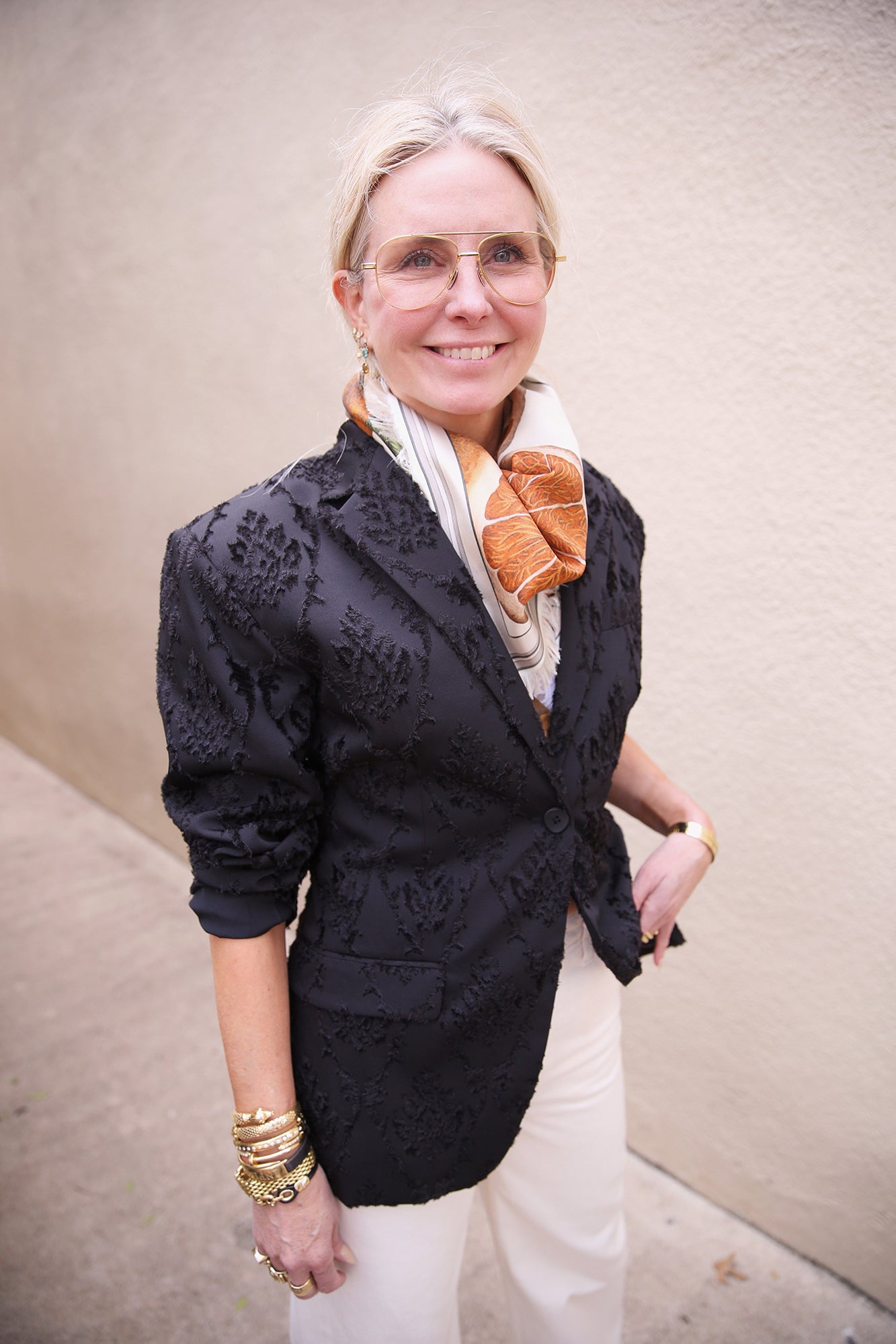 Dhemi Geo Fil Coupé Jacket