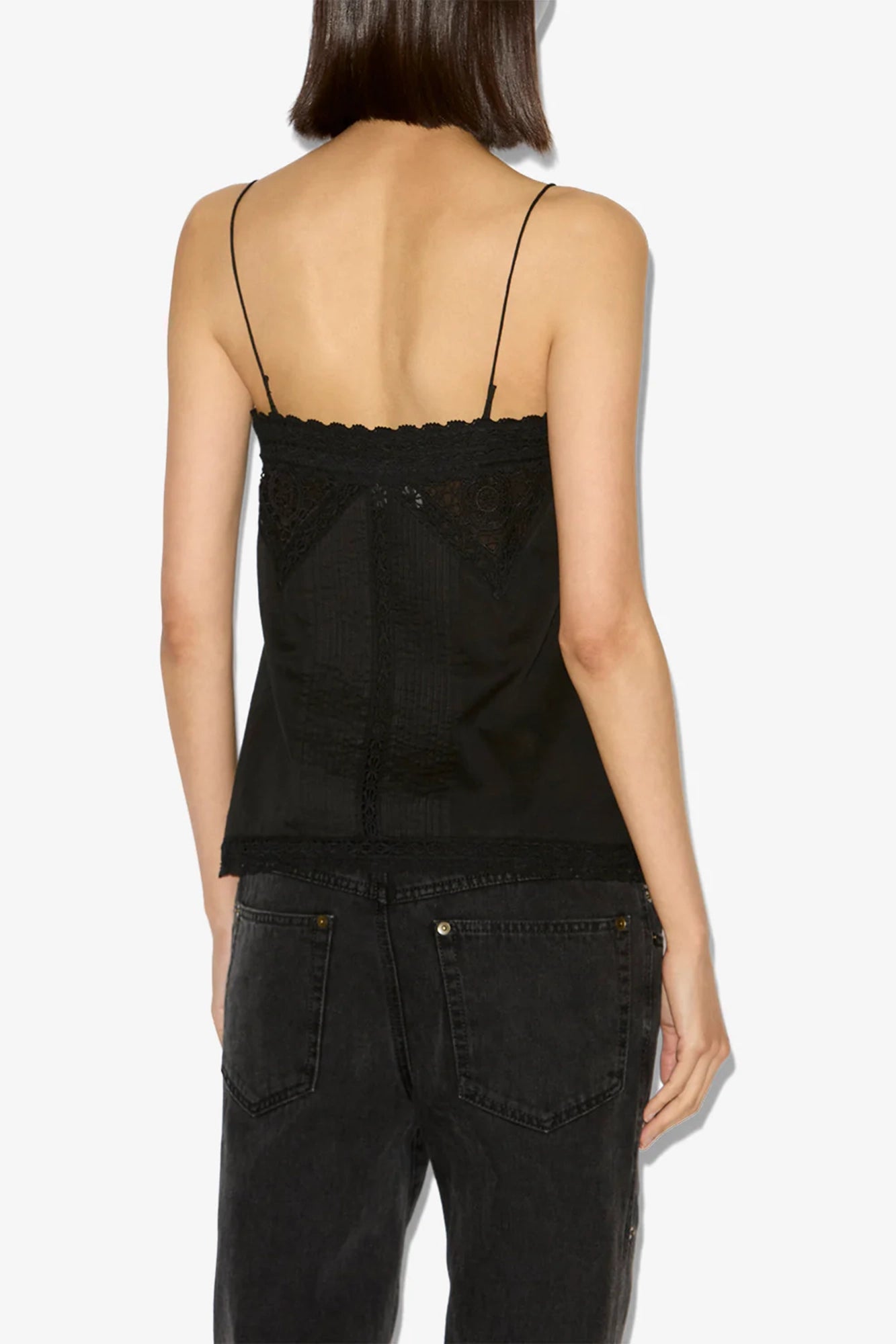 Gaelia Strappy Cotton Voile Top