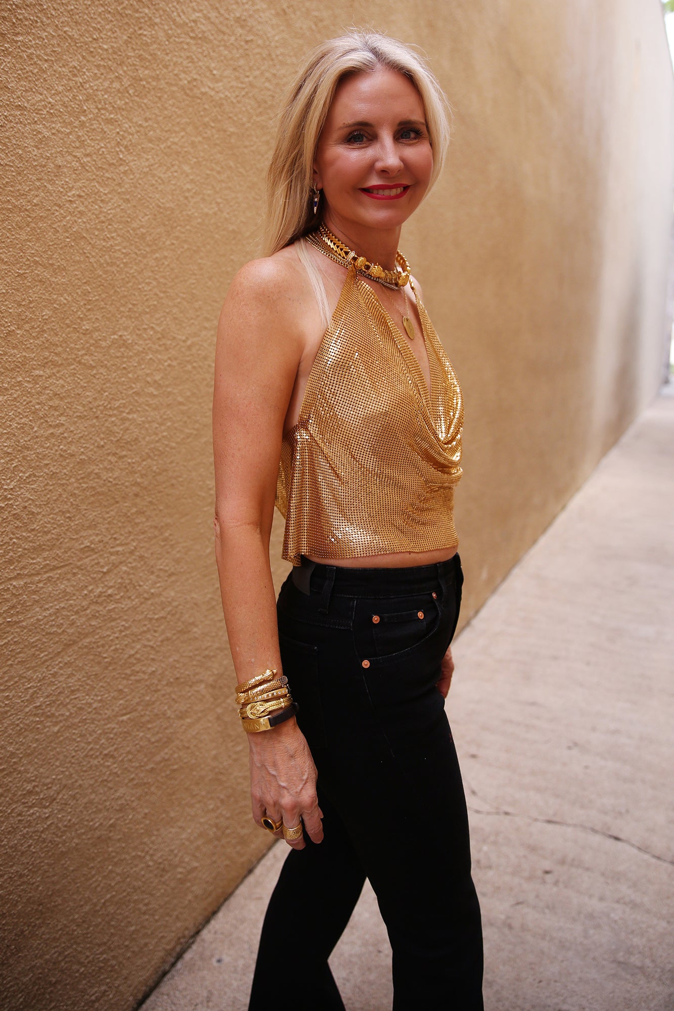 Gilded Top With Neckpiece Valley Of The Kings