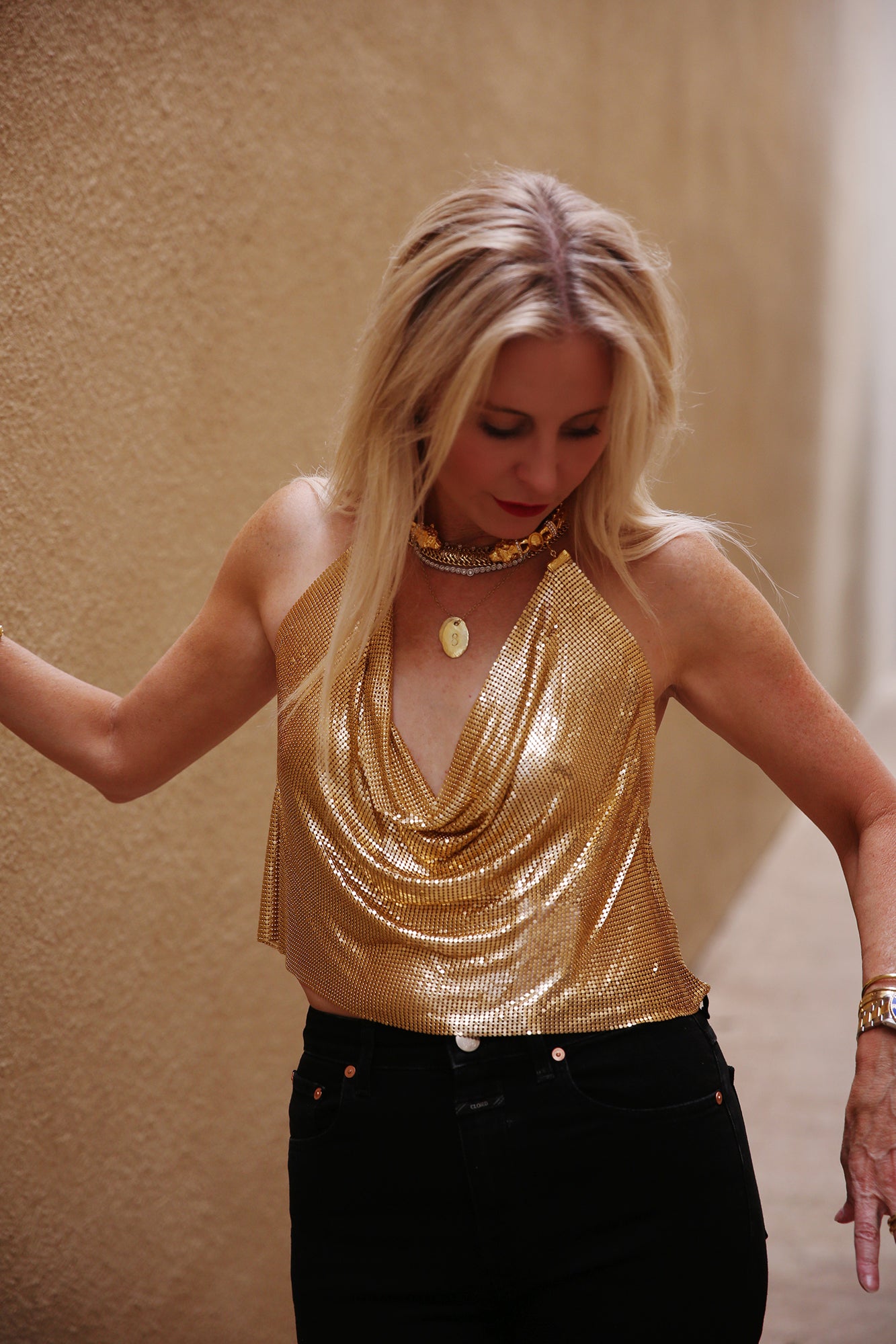 Gilded Top With Neckpiece Valley Of The Kings