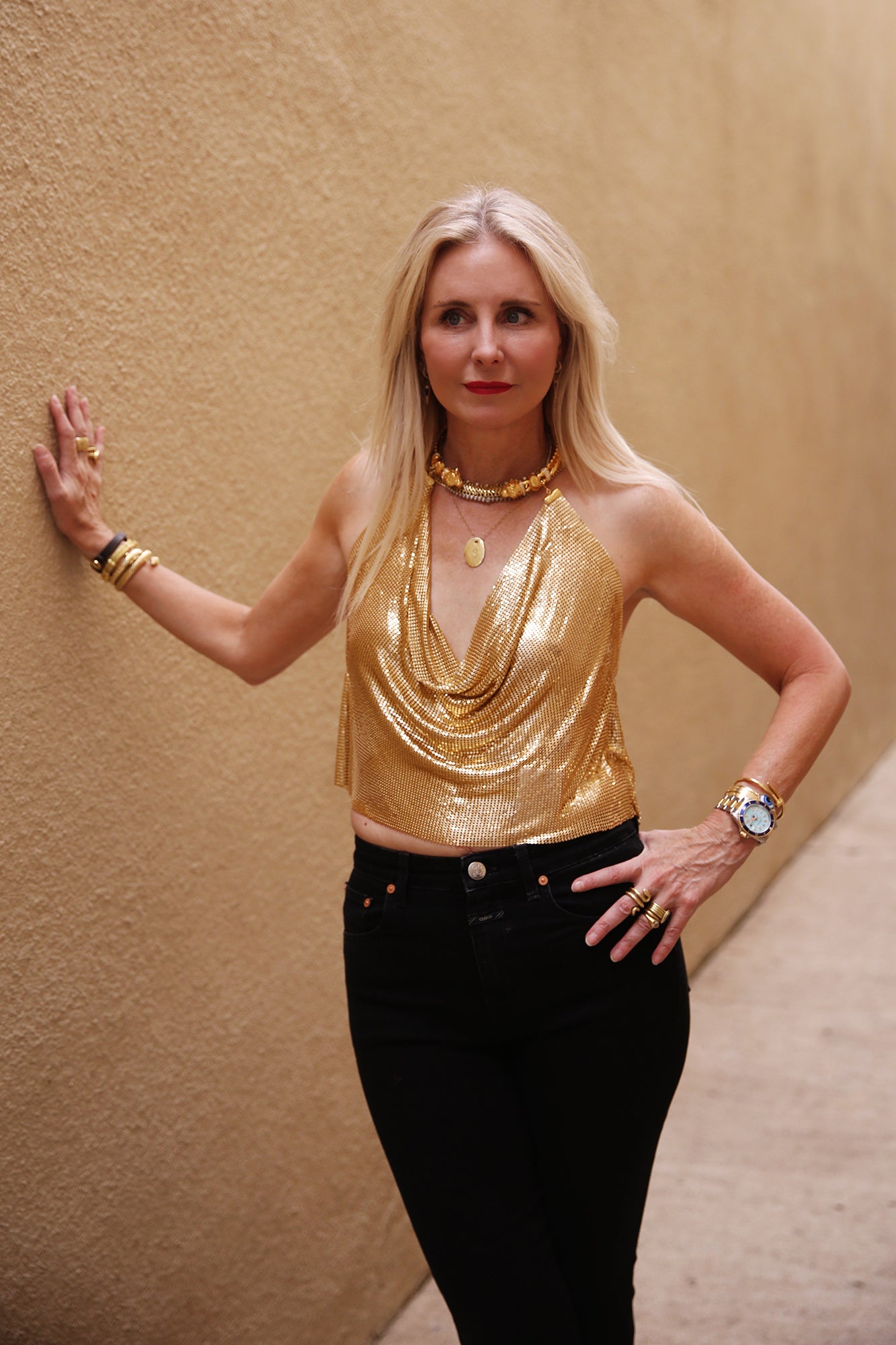 Gilded Top With Neckpiece Valley Of The Kings