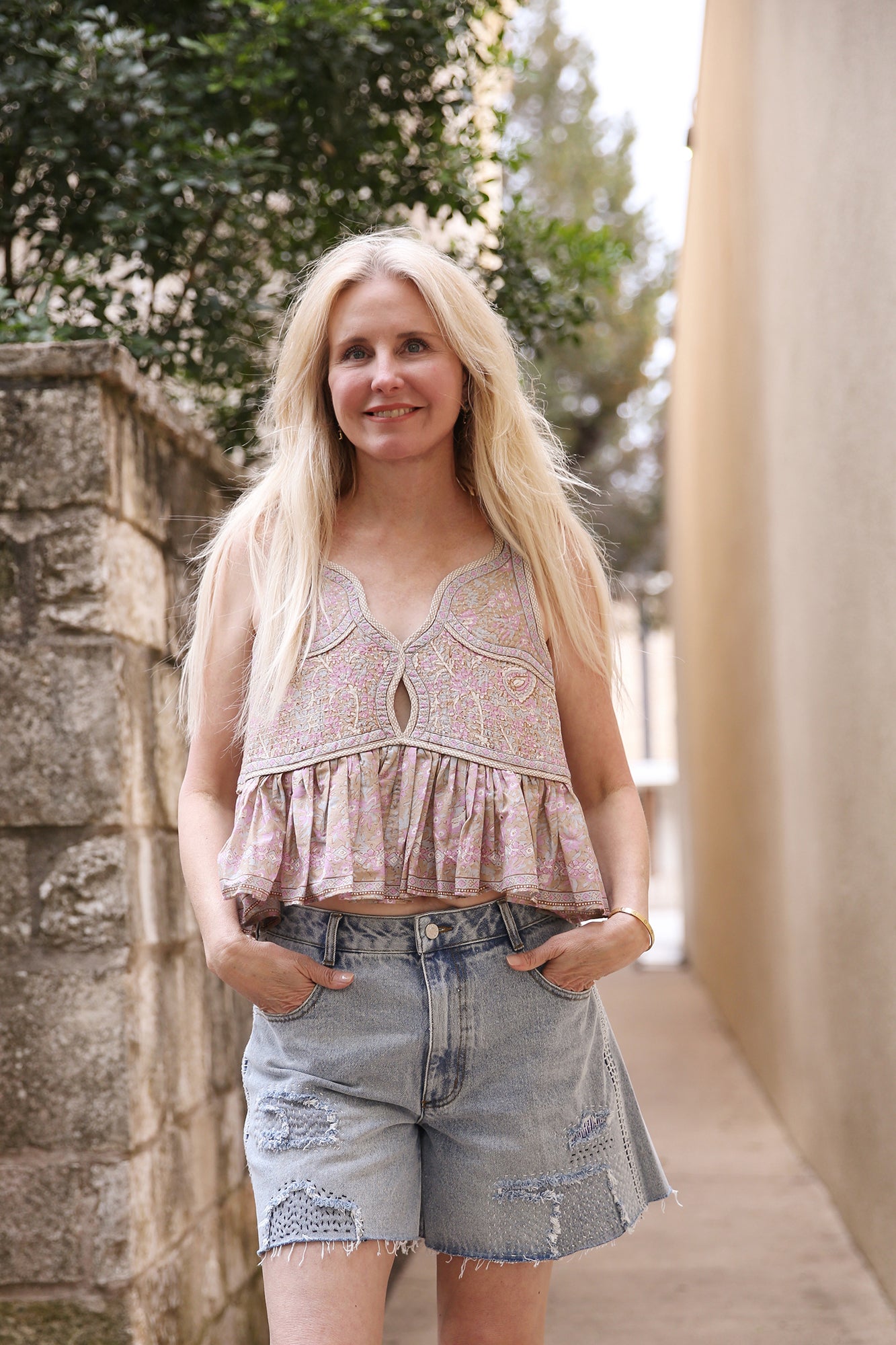 Gisela Print Tank Top