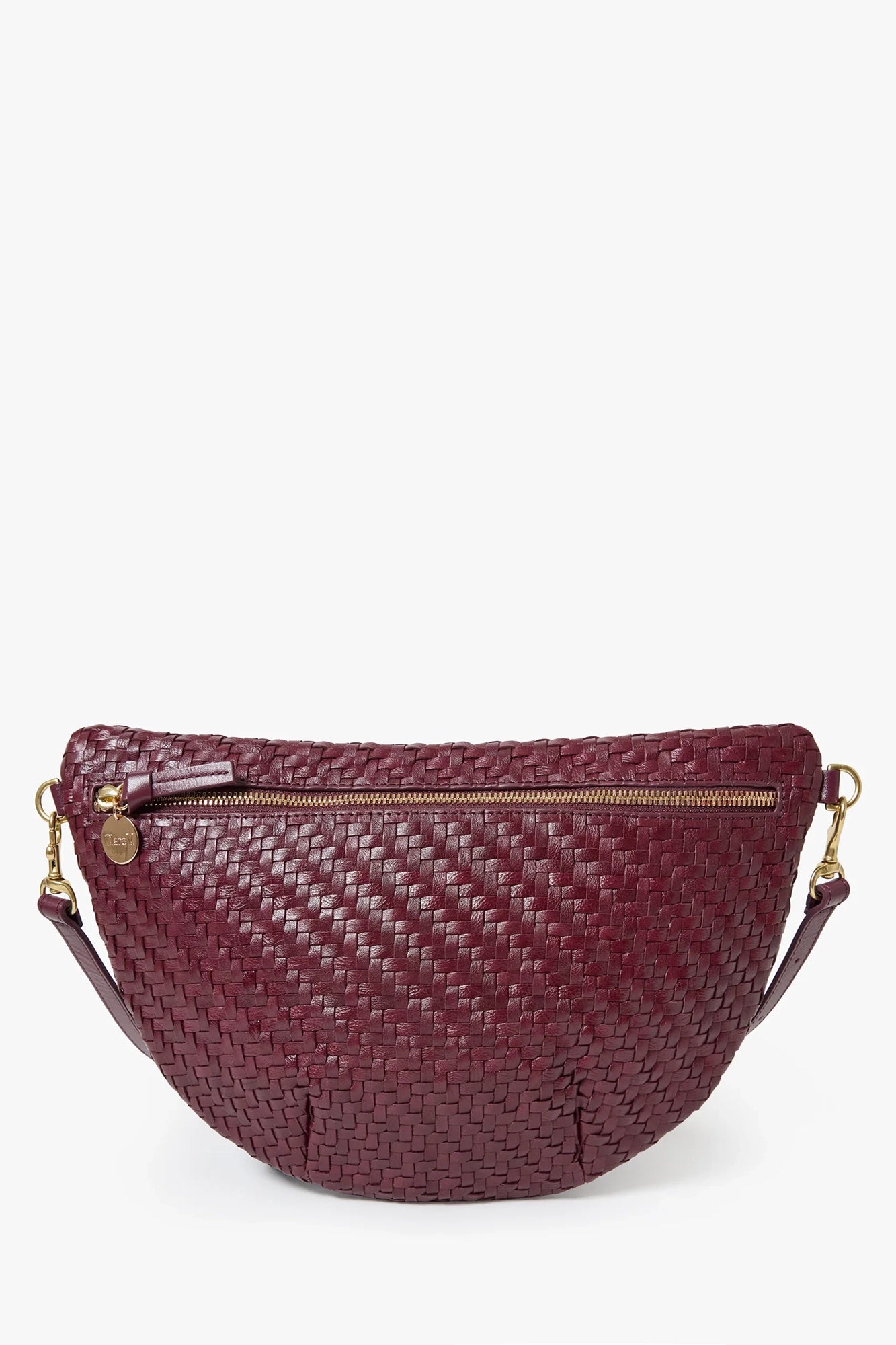 Grande Fanny Cassis Woven Zig-Zag