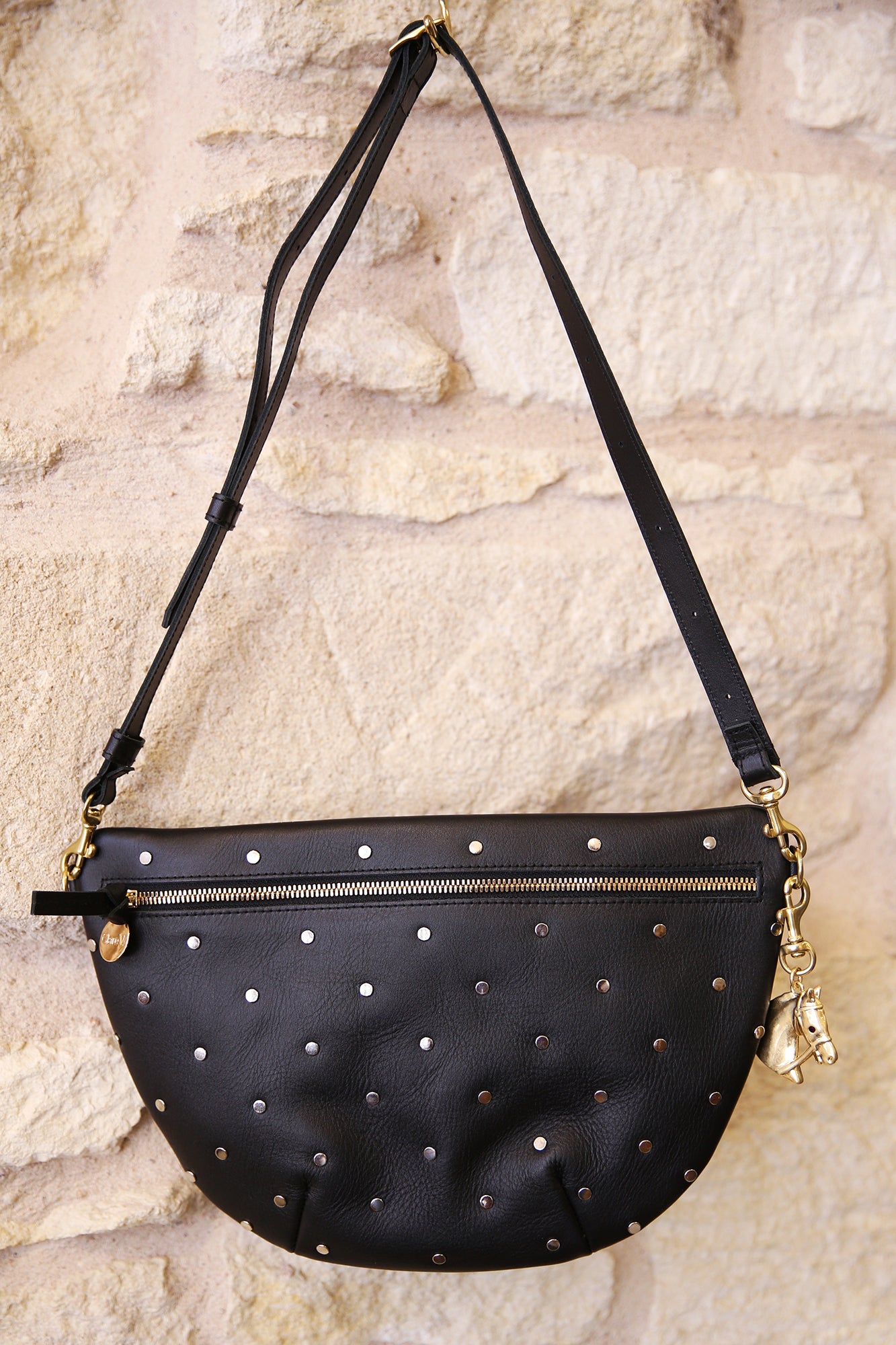 Grande Fanny Black W/Studs