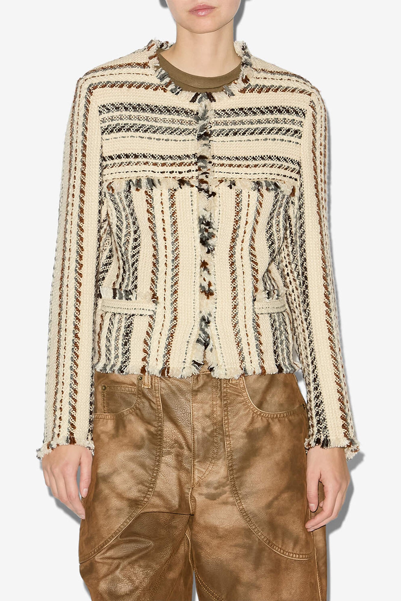 Izaria Striped Jacket